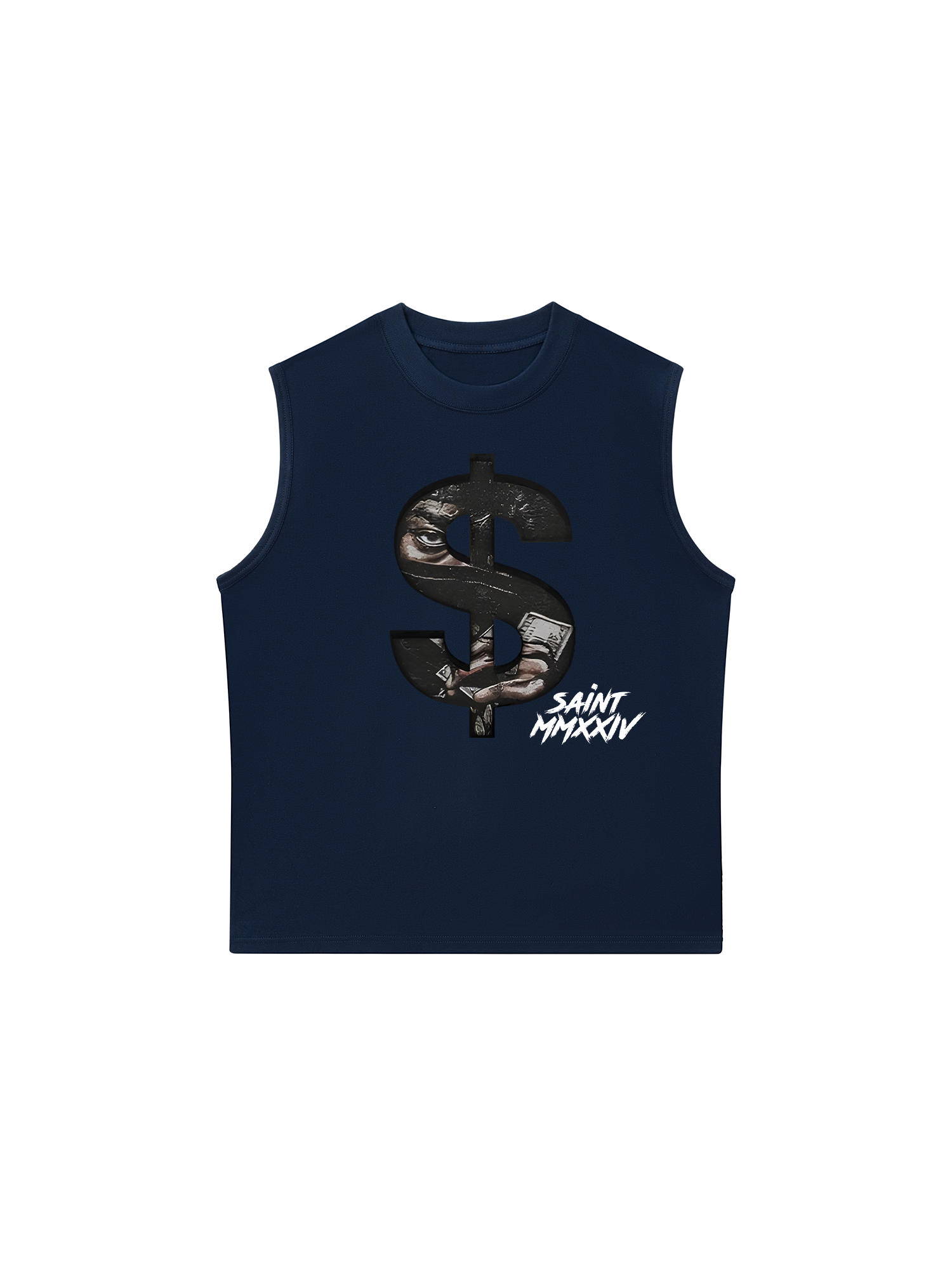 Áo Ba Lỗ Relaxed Fit Get Rich or Die Tryin 50 Cent
