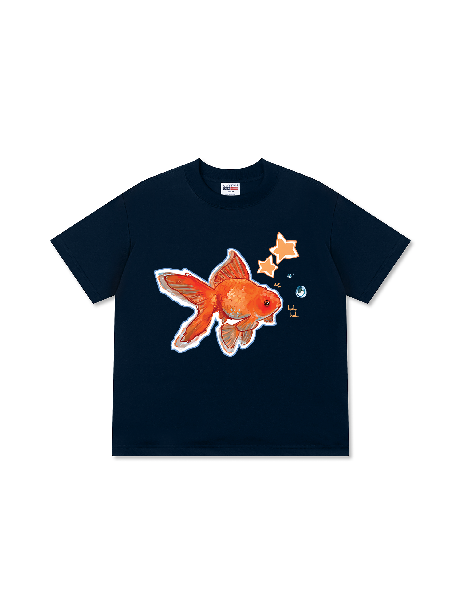 Áo Thun Relaxed Fit Tropical Goldfish
