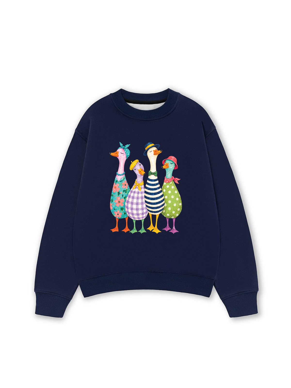 Áo Sweater Nỉ Hai Da Farm Duck Group