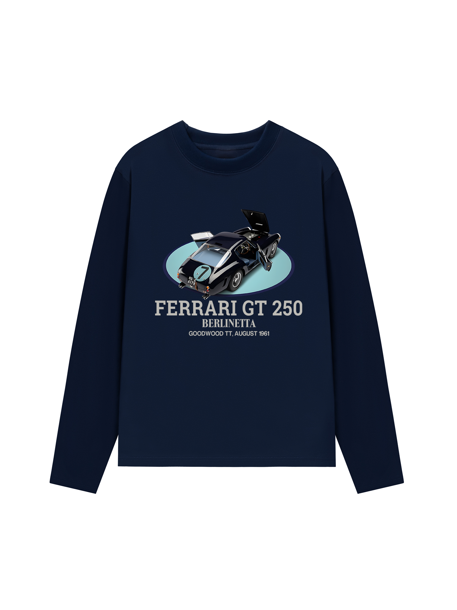 Áo Thun Dài Tay Ferrari Berlinetta Goodwood