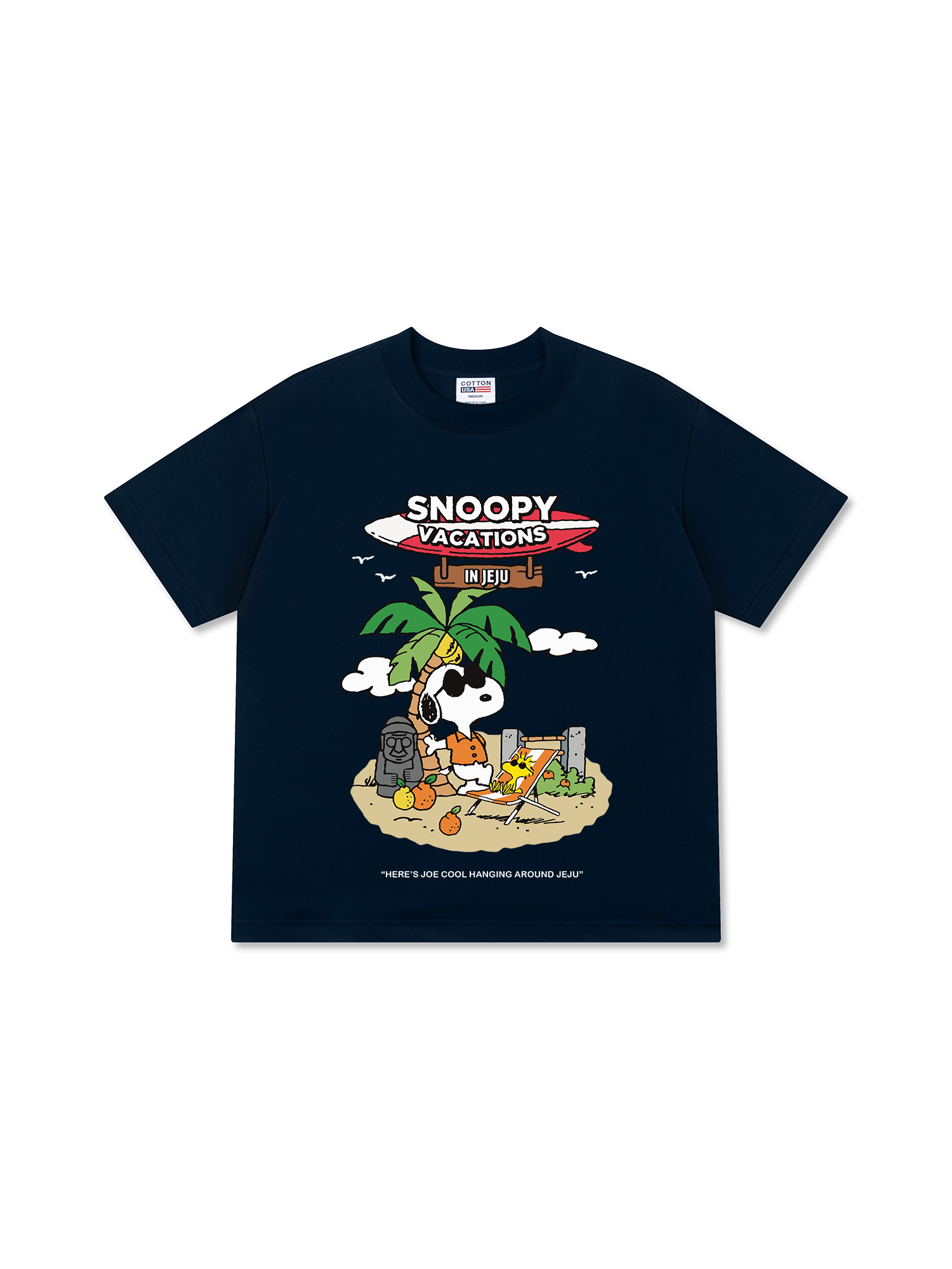 Áo Thun Relaxed Fit Tropical Summer Vacations Cute Dog