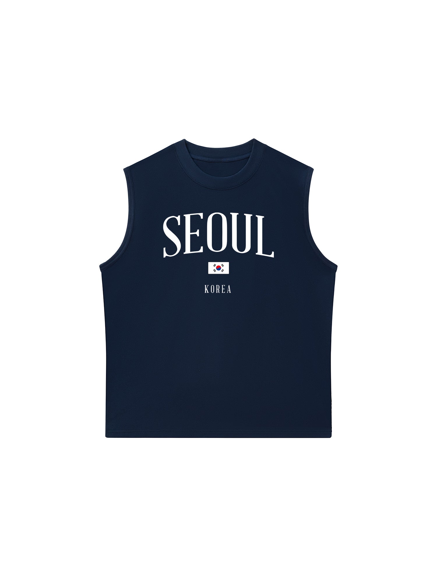 Áo Ba Lỗ Relaxed Fit Seoul Korea Classic