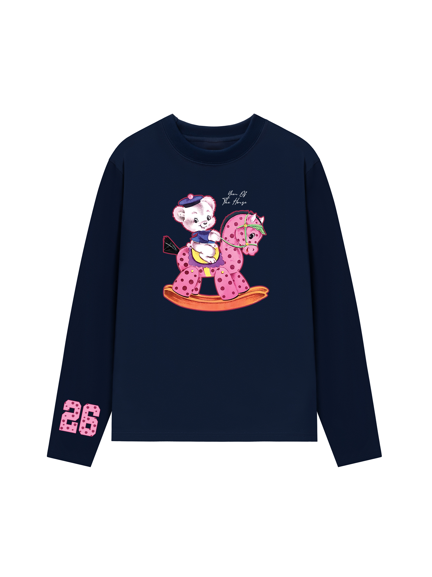 Áo Thun Dài Tay Pink Dots Year Of Horse