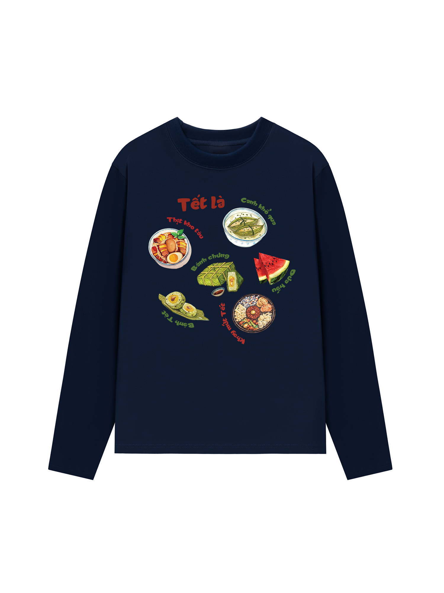 Áo Thun Dài Tay Tết Là 1