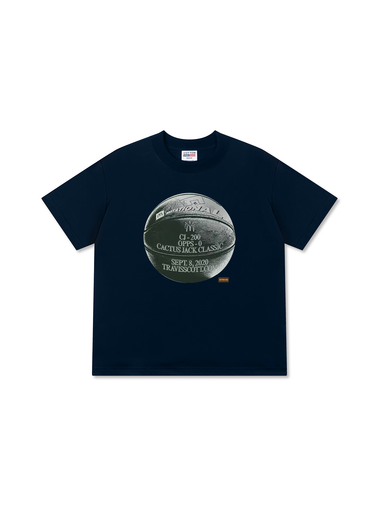 Áo Thun Relaxed Fit Basketball Silver Ball