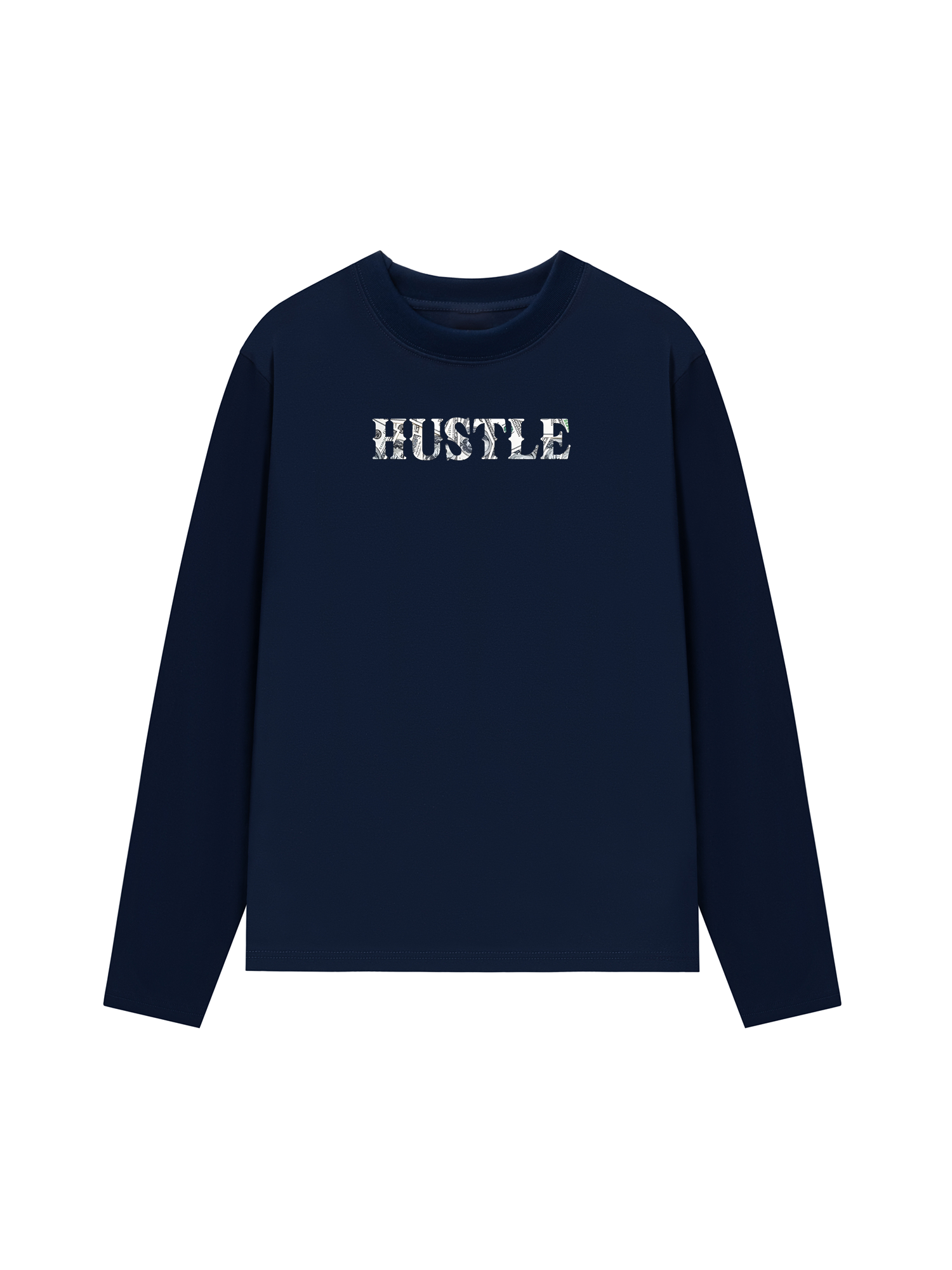 Áo Thun Dài Tay Money Background Hustle
