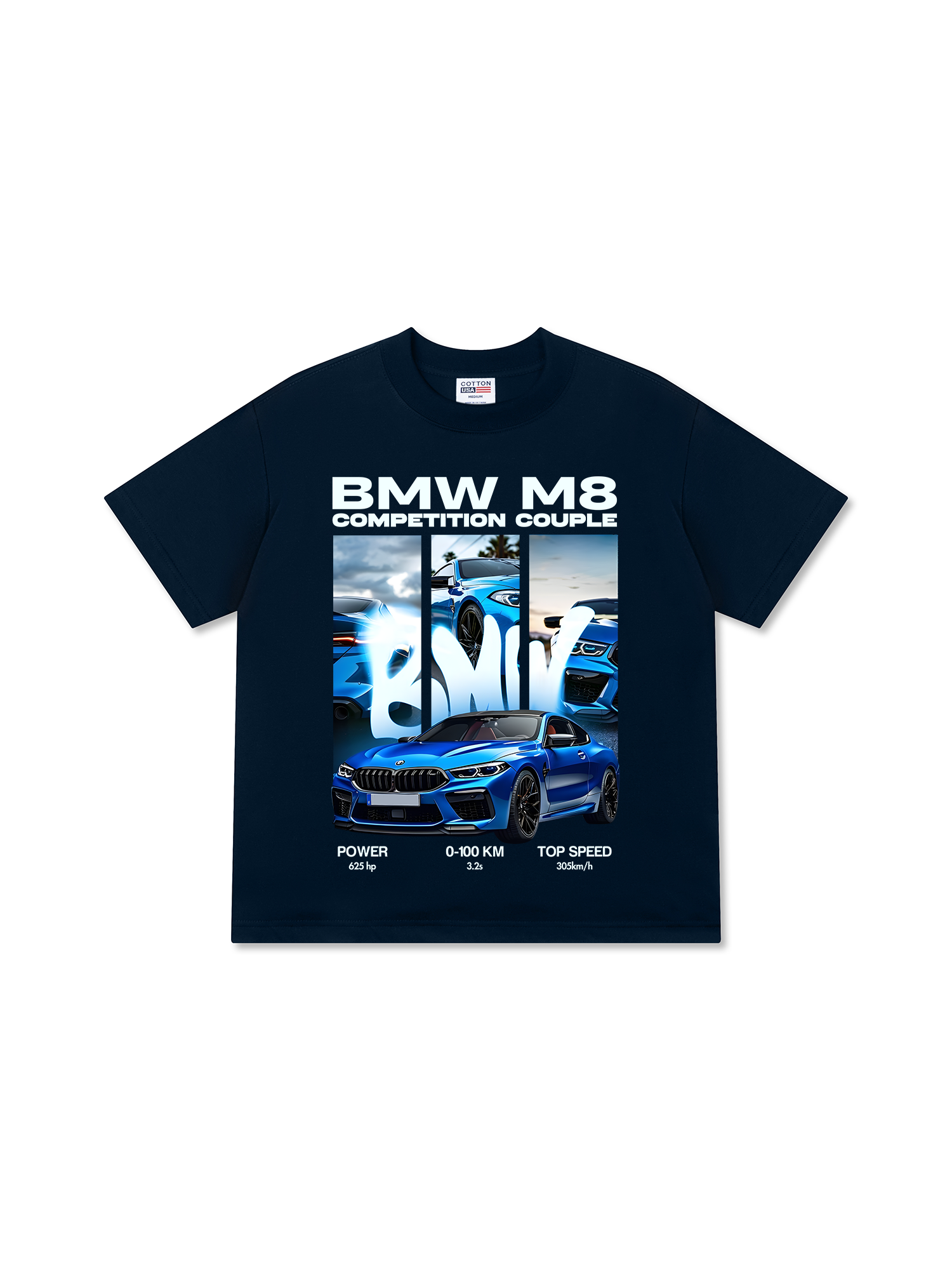 Áo Thun Relaxed Fit BMW M8 Competition Couple