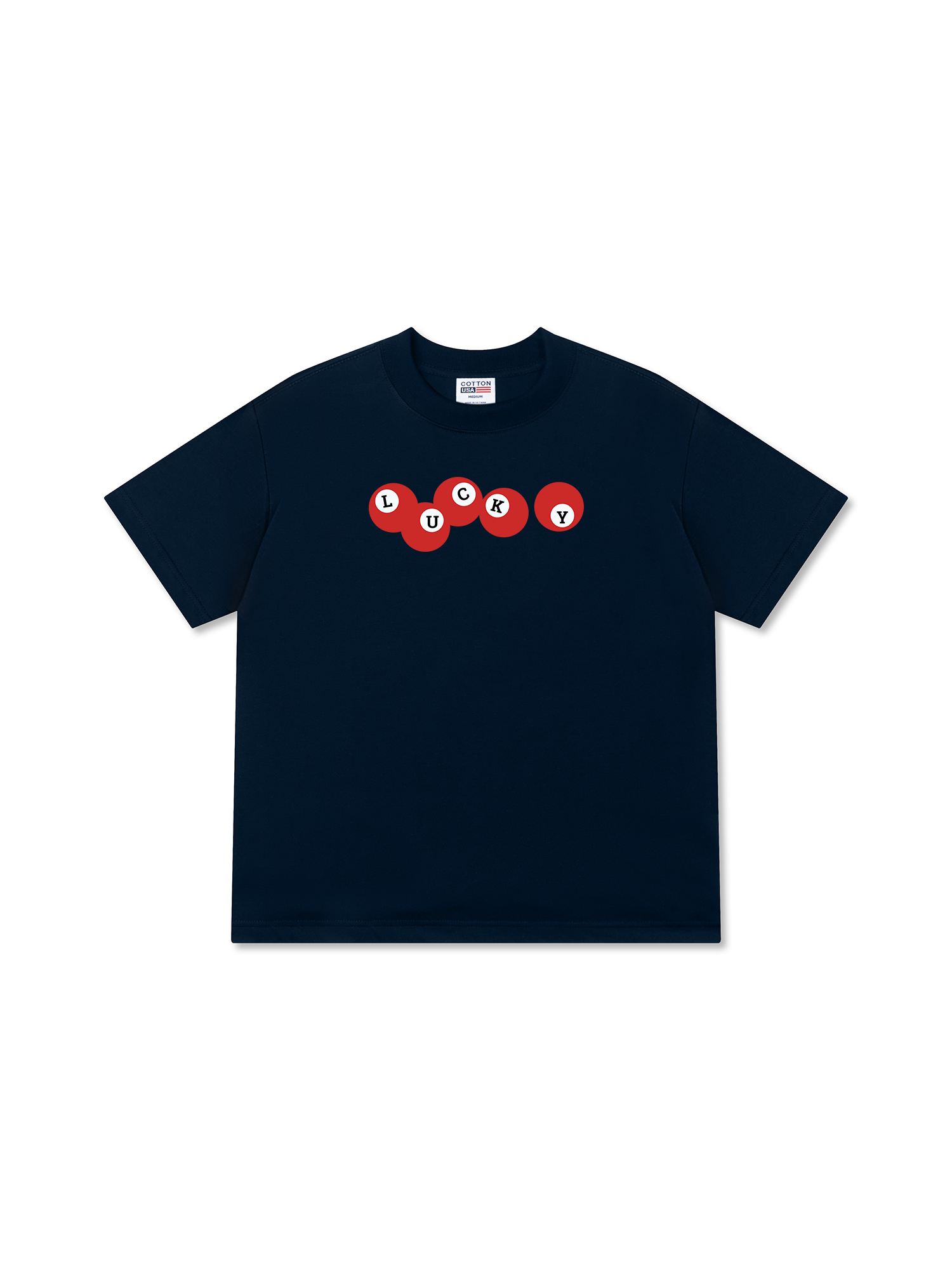 Áo Thun Relaxed Fit Billiards Cue of Fortune