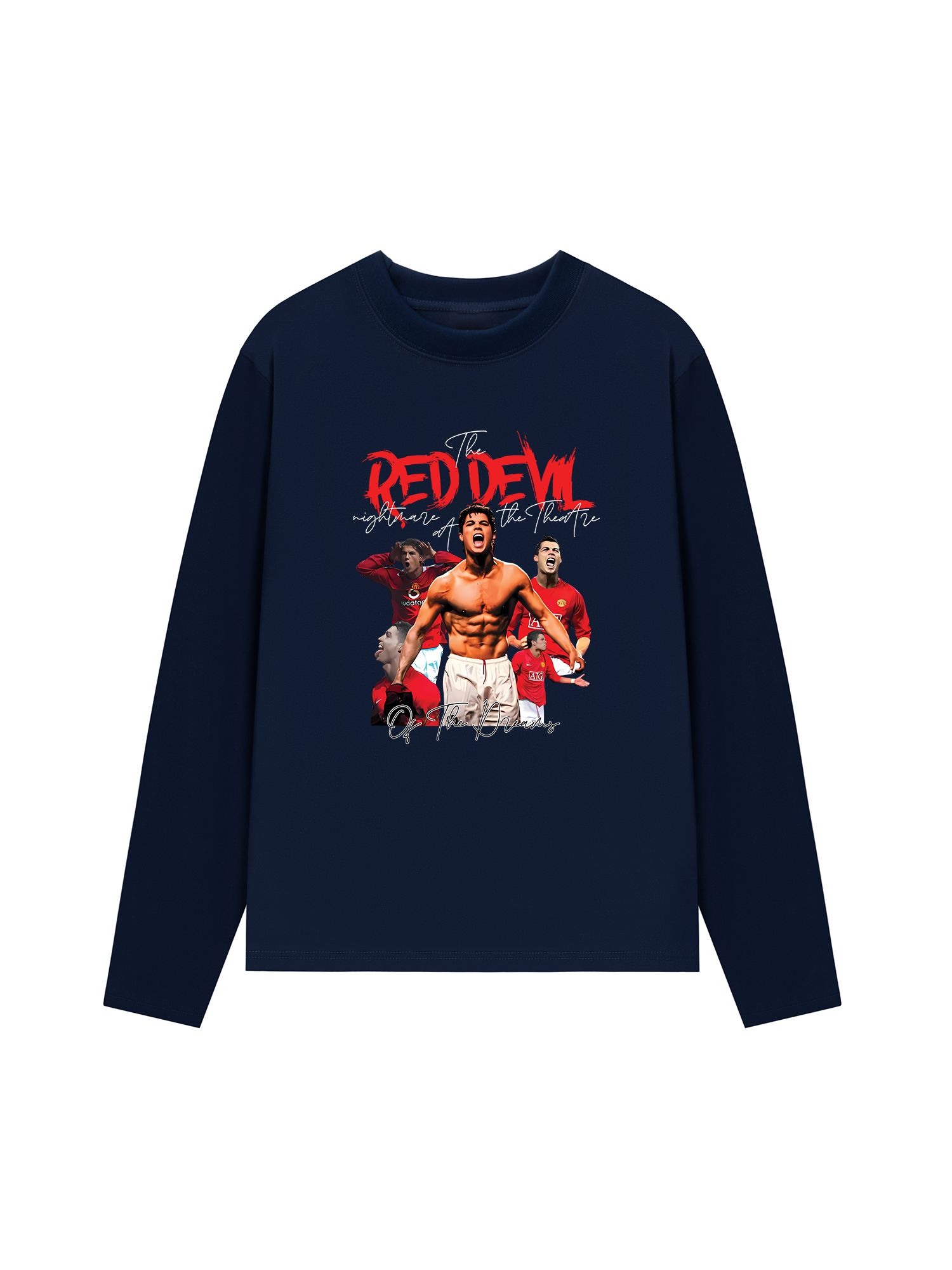 Áo Thun Dài Tay Manchester United Red Devils CR7