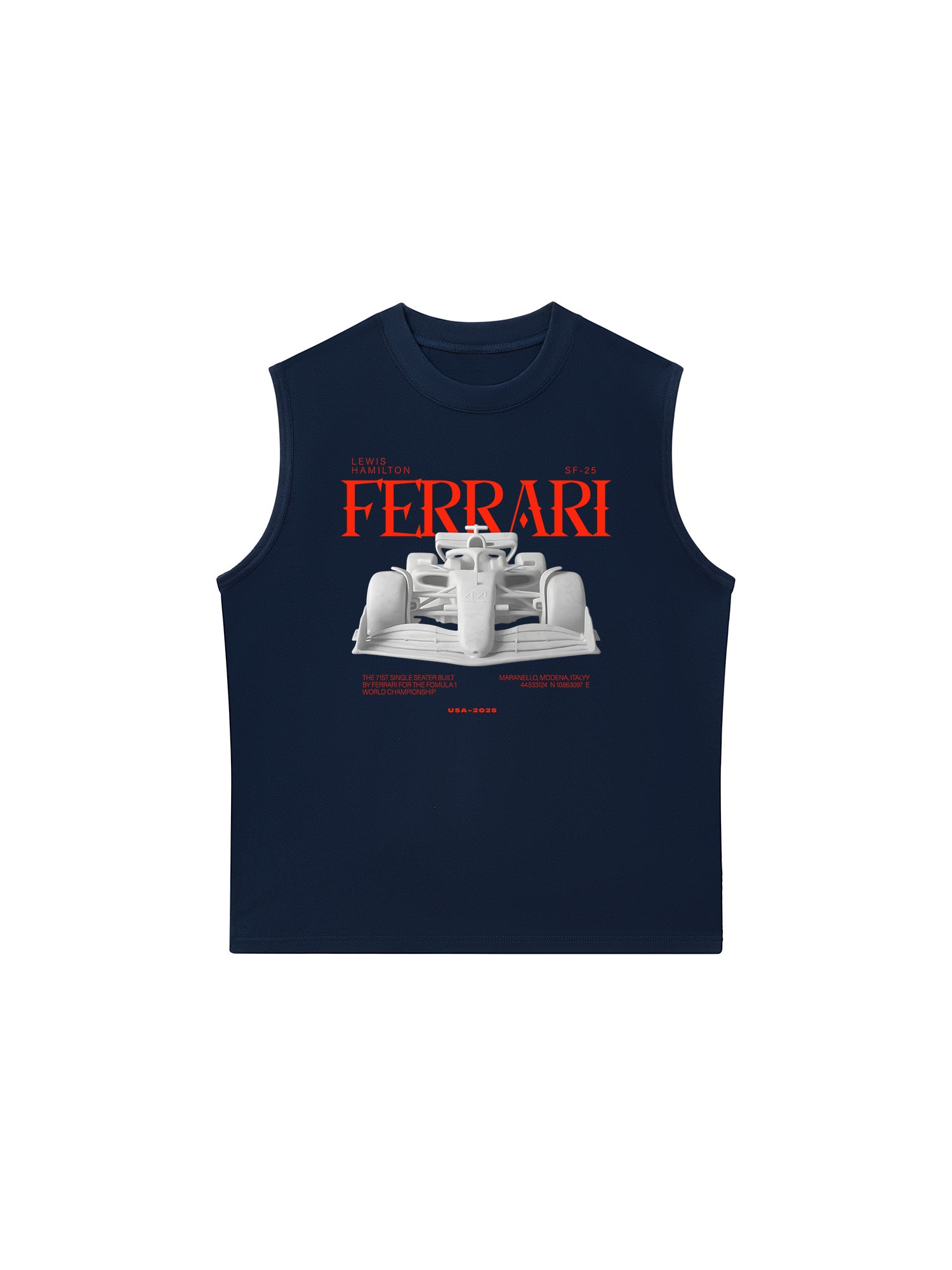 Áo Ba Lỗ Relaxed Fit Ferrari Maranello Modena