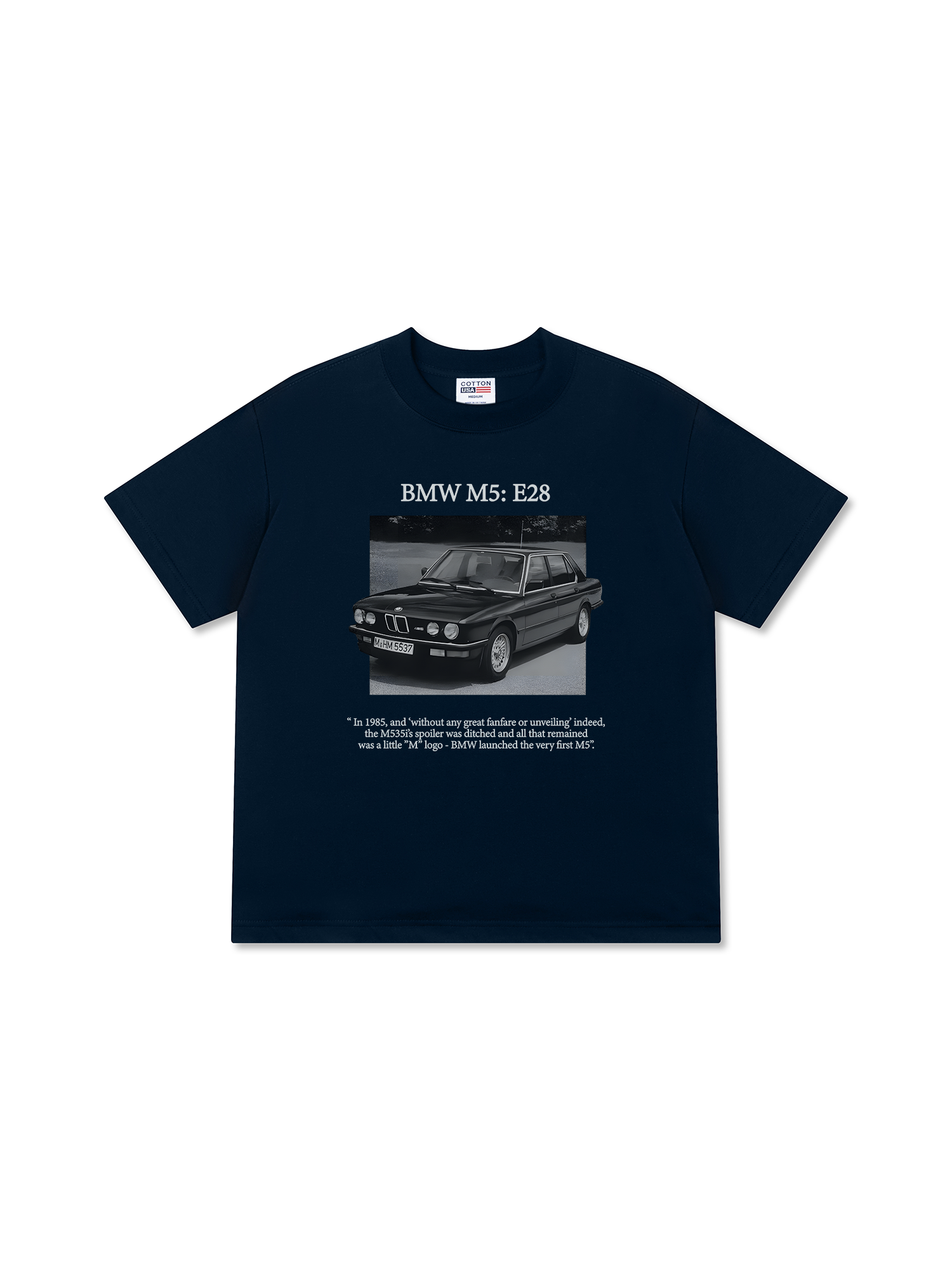 Áo Thun Relaxed Fit BMW M5 E28