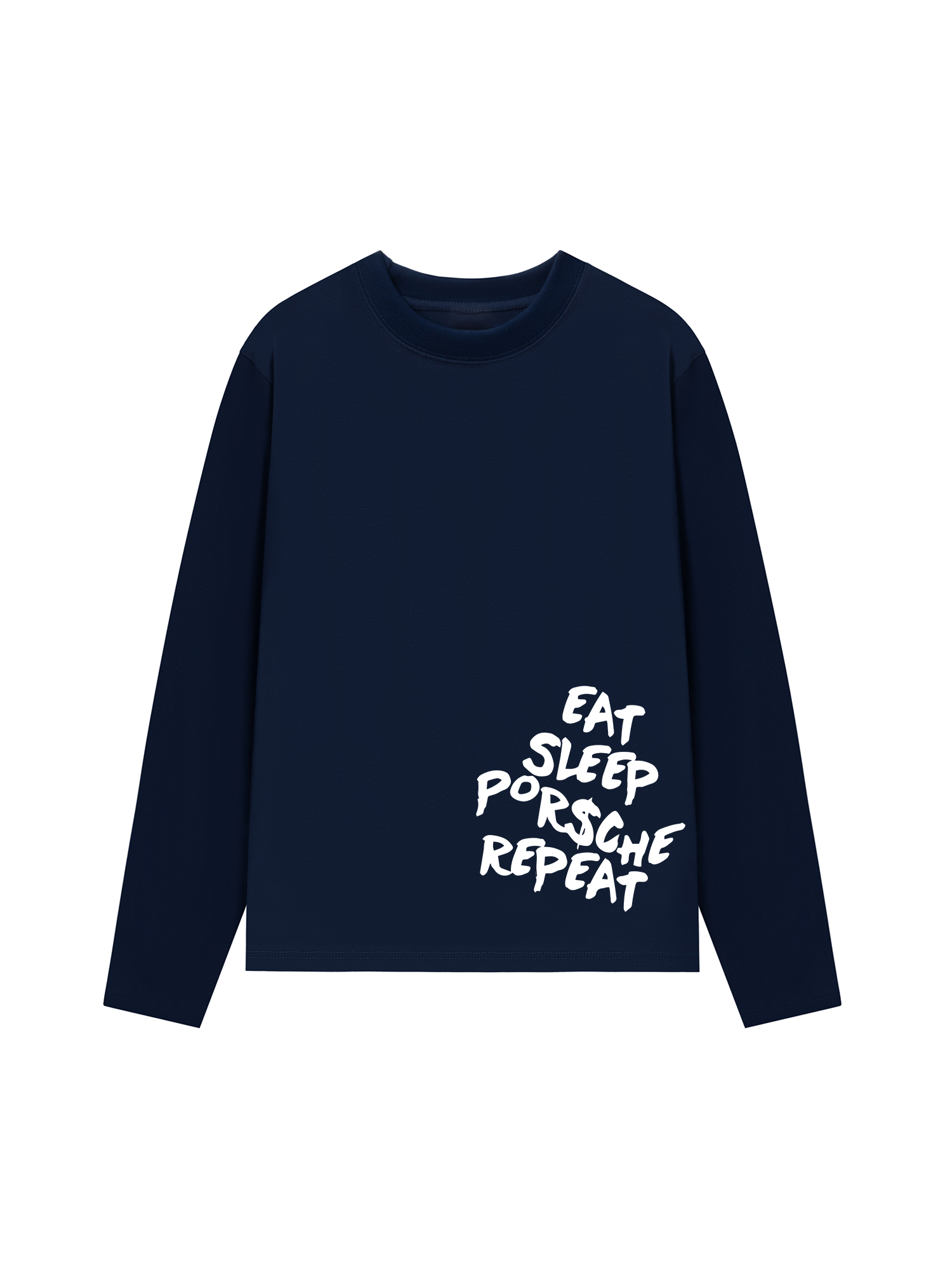 Áo Thun Dài Tay Porsche Eat Sleep Repeat