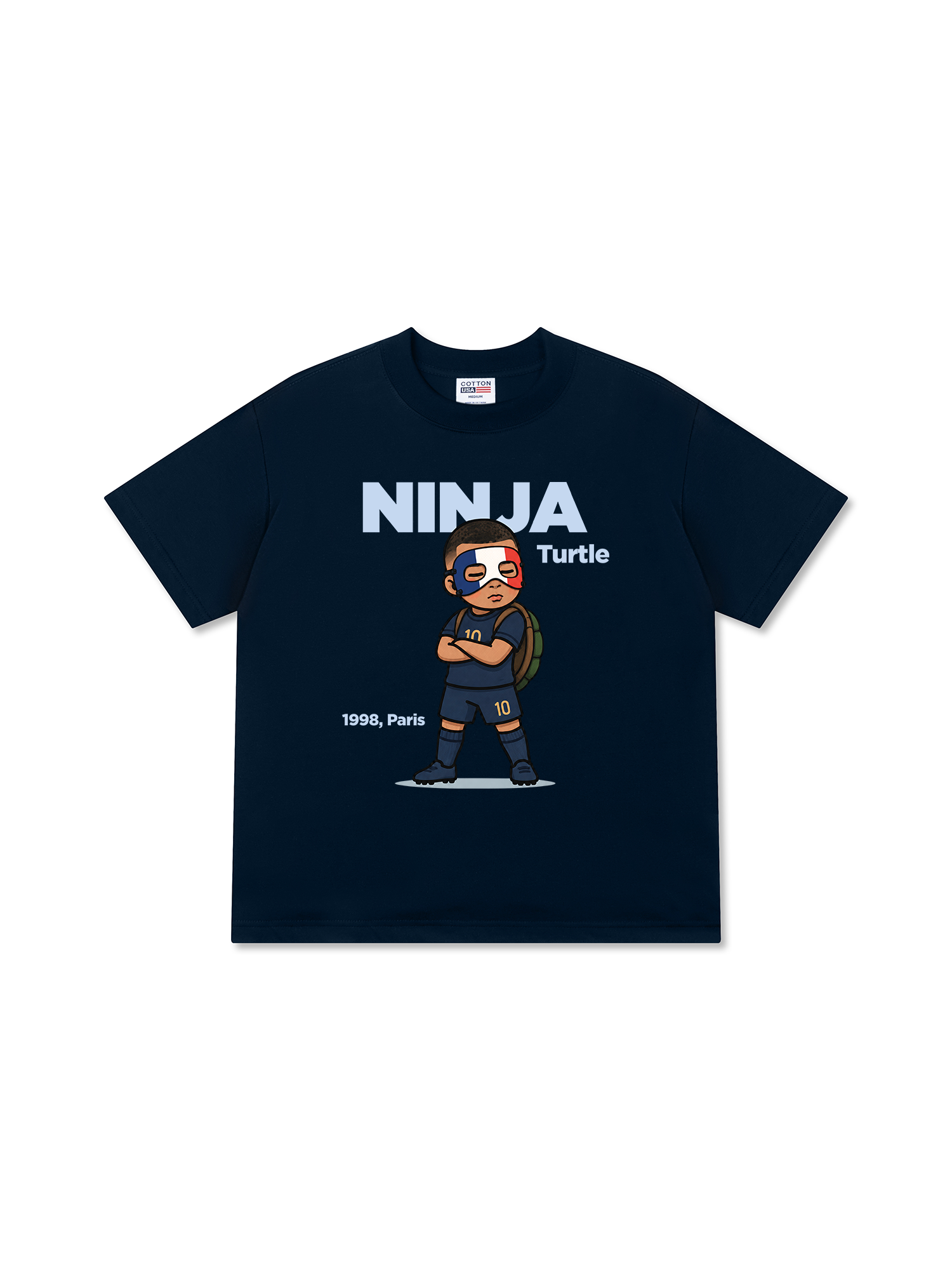 Áo Thun Relaxed Fit Soccer Ninja Turle