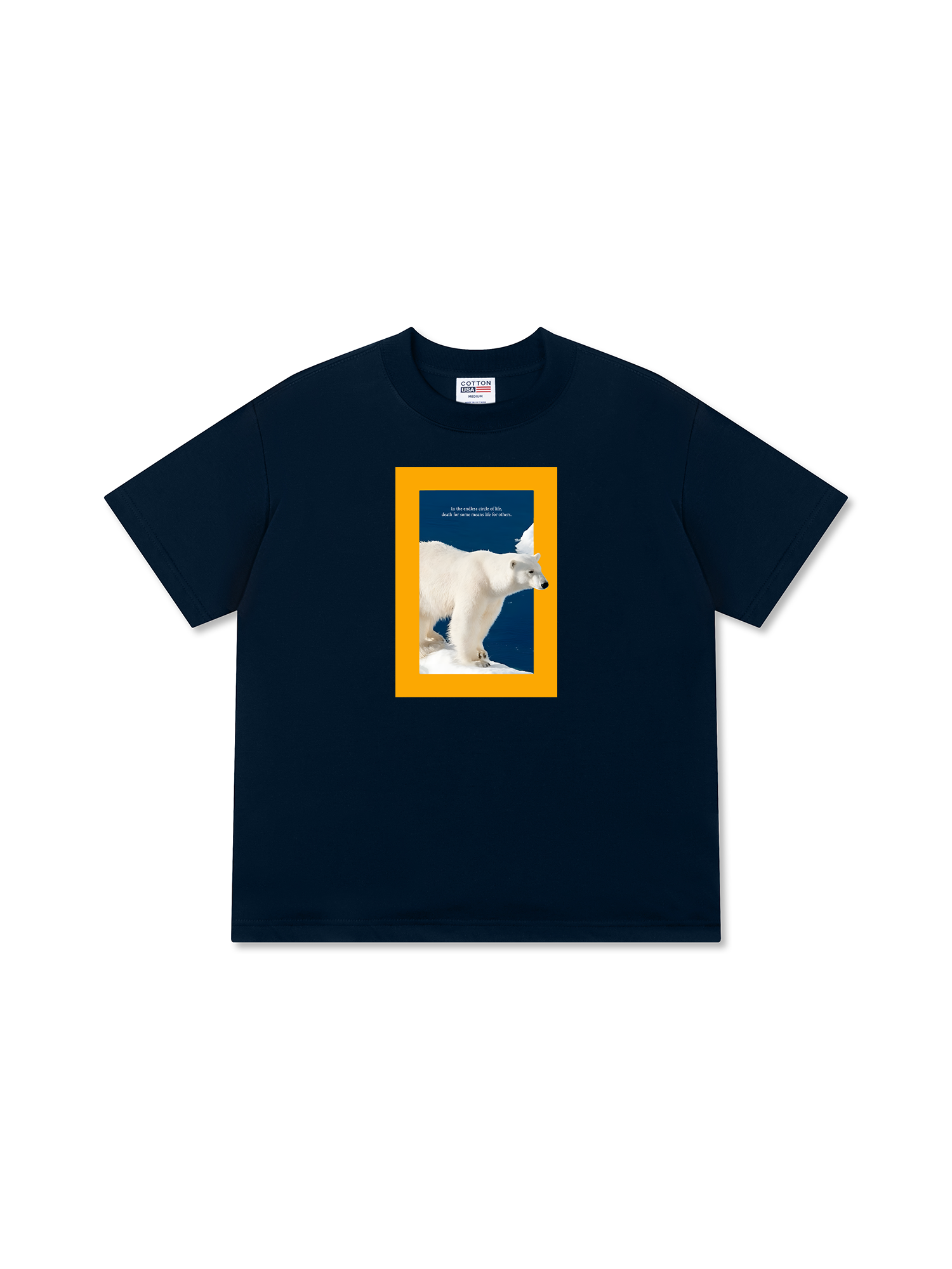 Áo Thun Relaxed Fit Wild Life Polar On Giant Ice