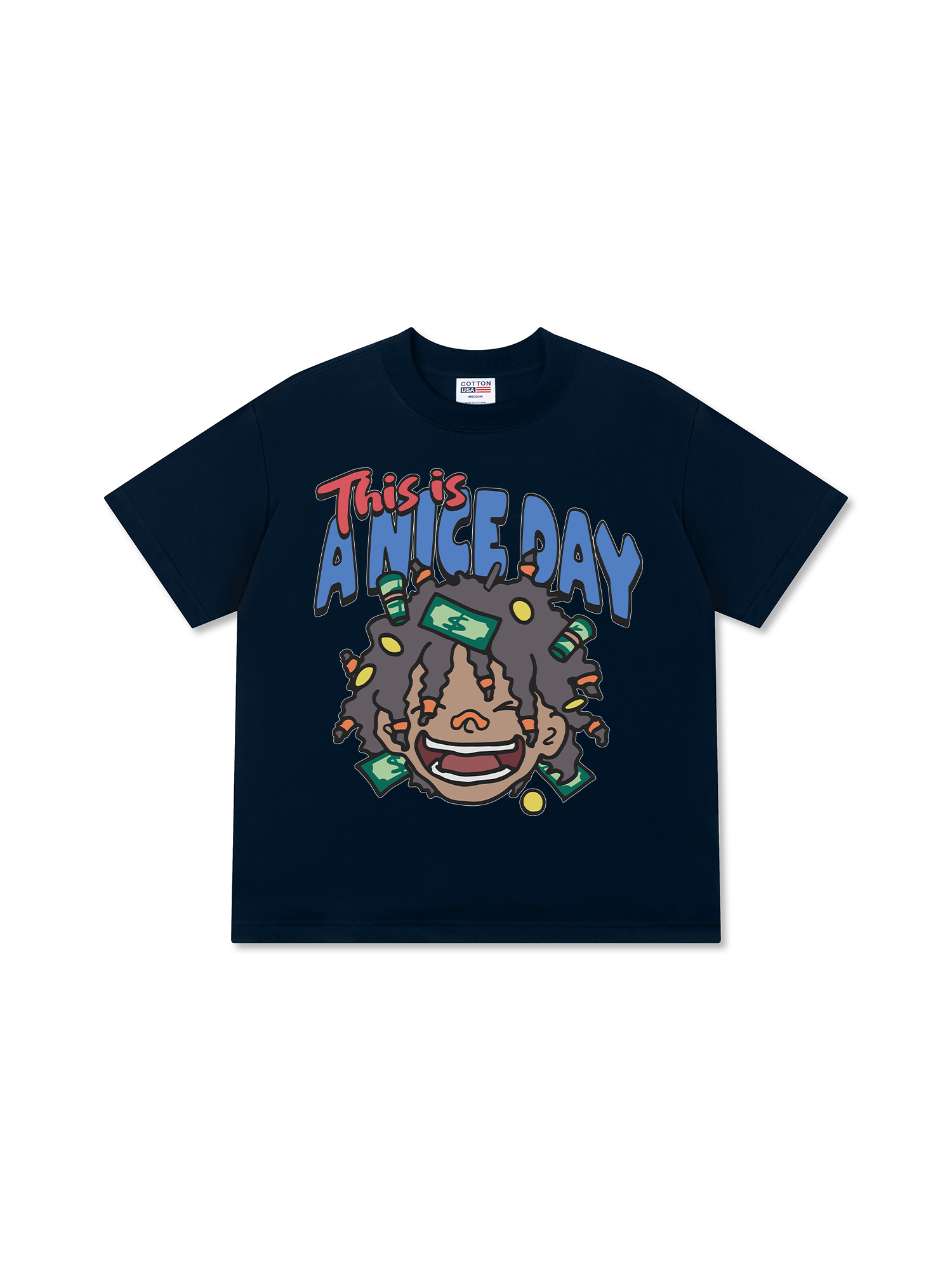 Áo Thun Relaxed Fit Money This Is A Nice Day