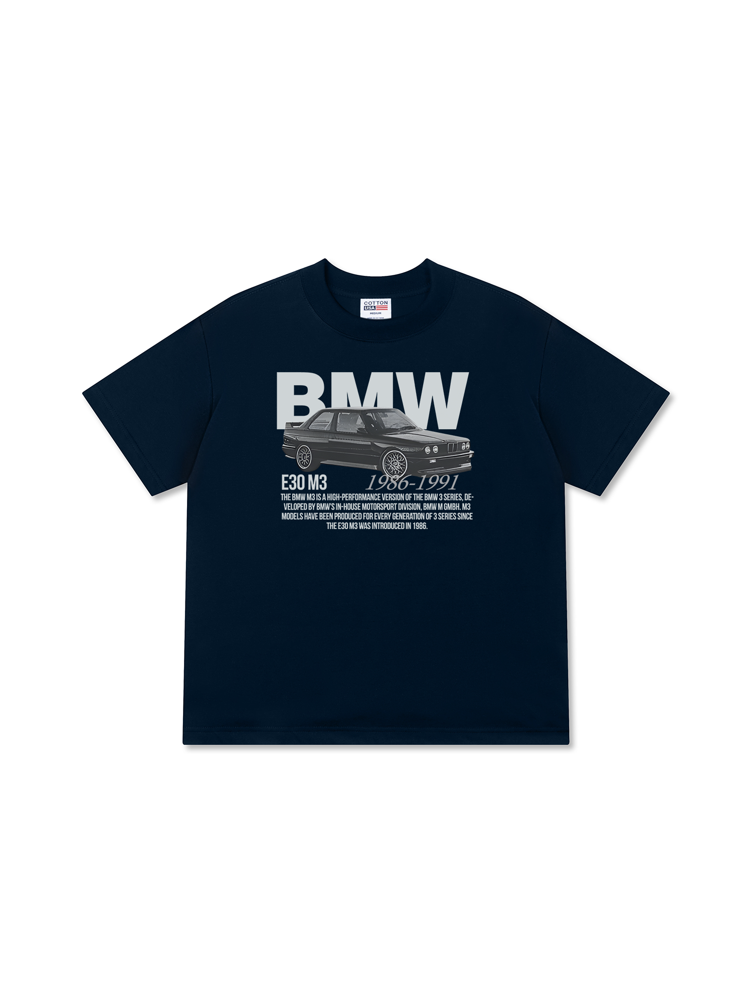 Áo Thun Relaxed Fit BMW E30 M3