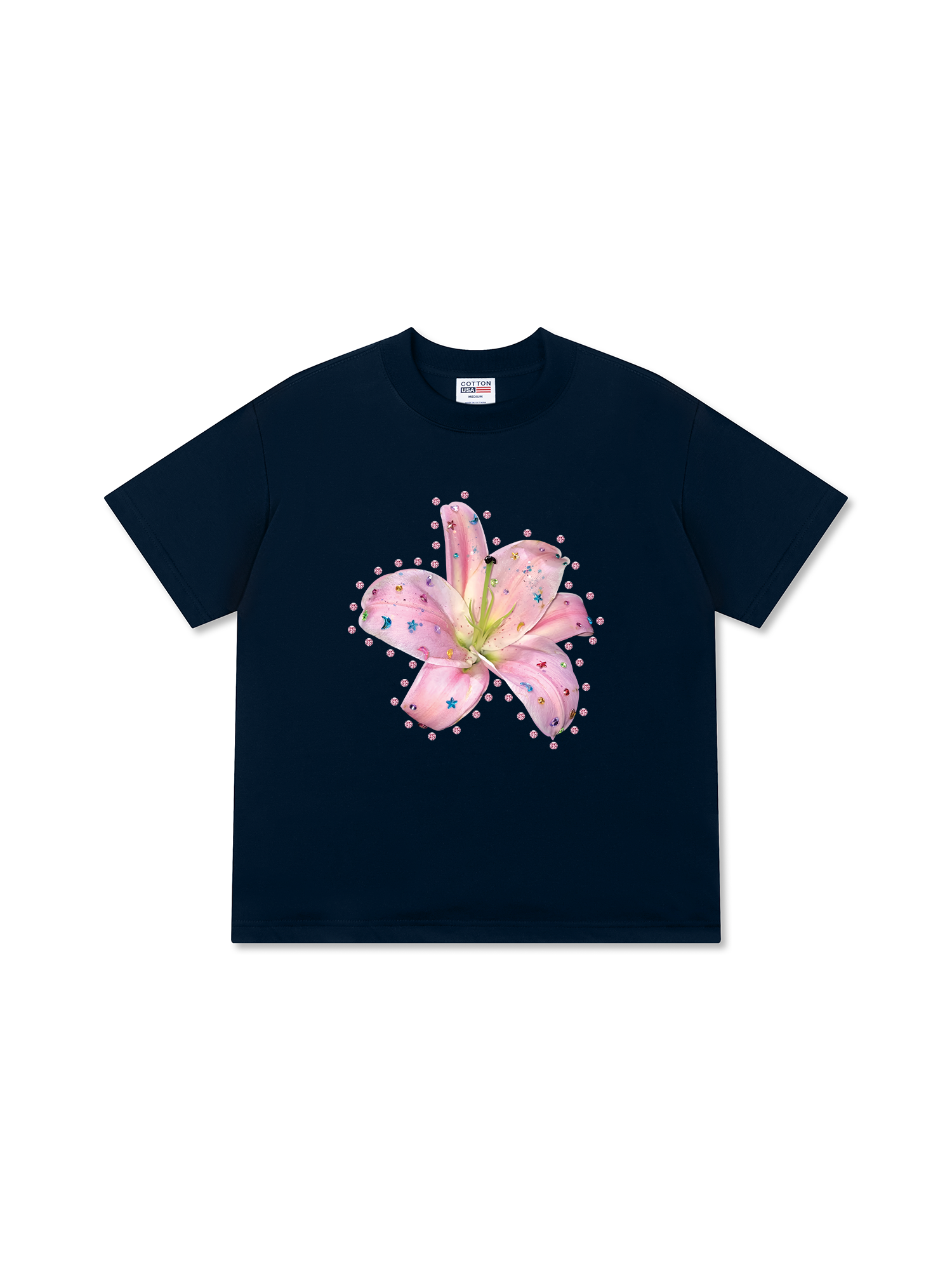 Áo Thun Relaxed Fit Bling Trendy Lily