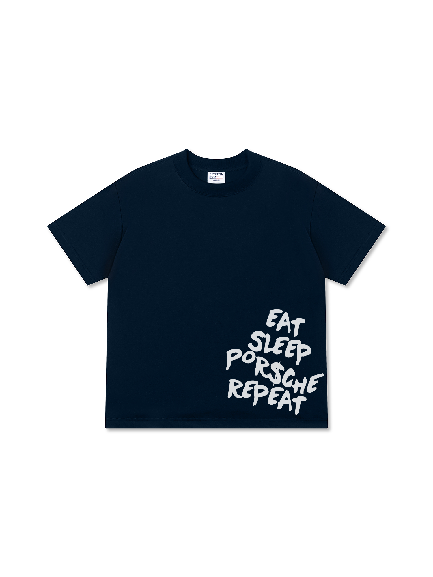 Áo Thun Relaxed Fit Porsche Eat Sleep Repeat