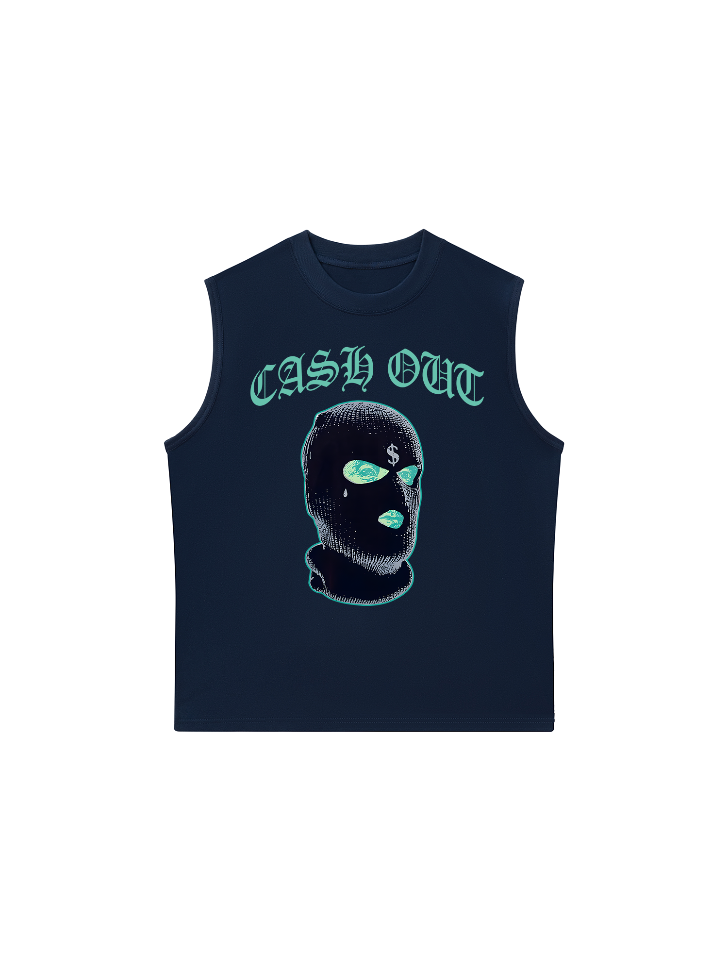 Áo Ba Lỗ Relaxed Fit Money Cash Out