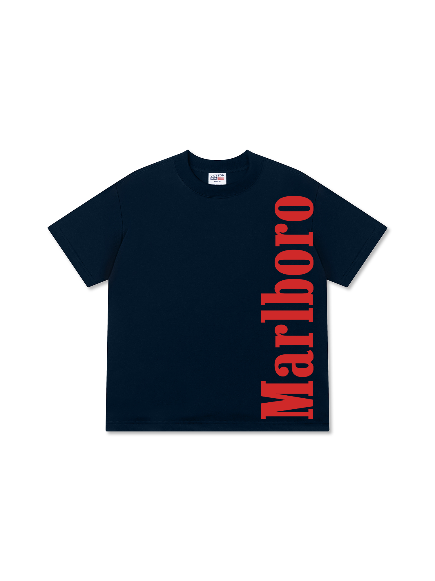 Áo Thun Relaxed Fit Marlboro Red Typo Logo