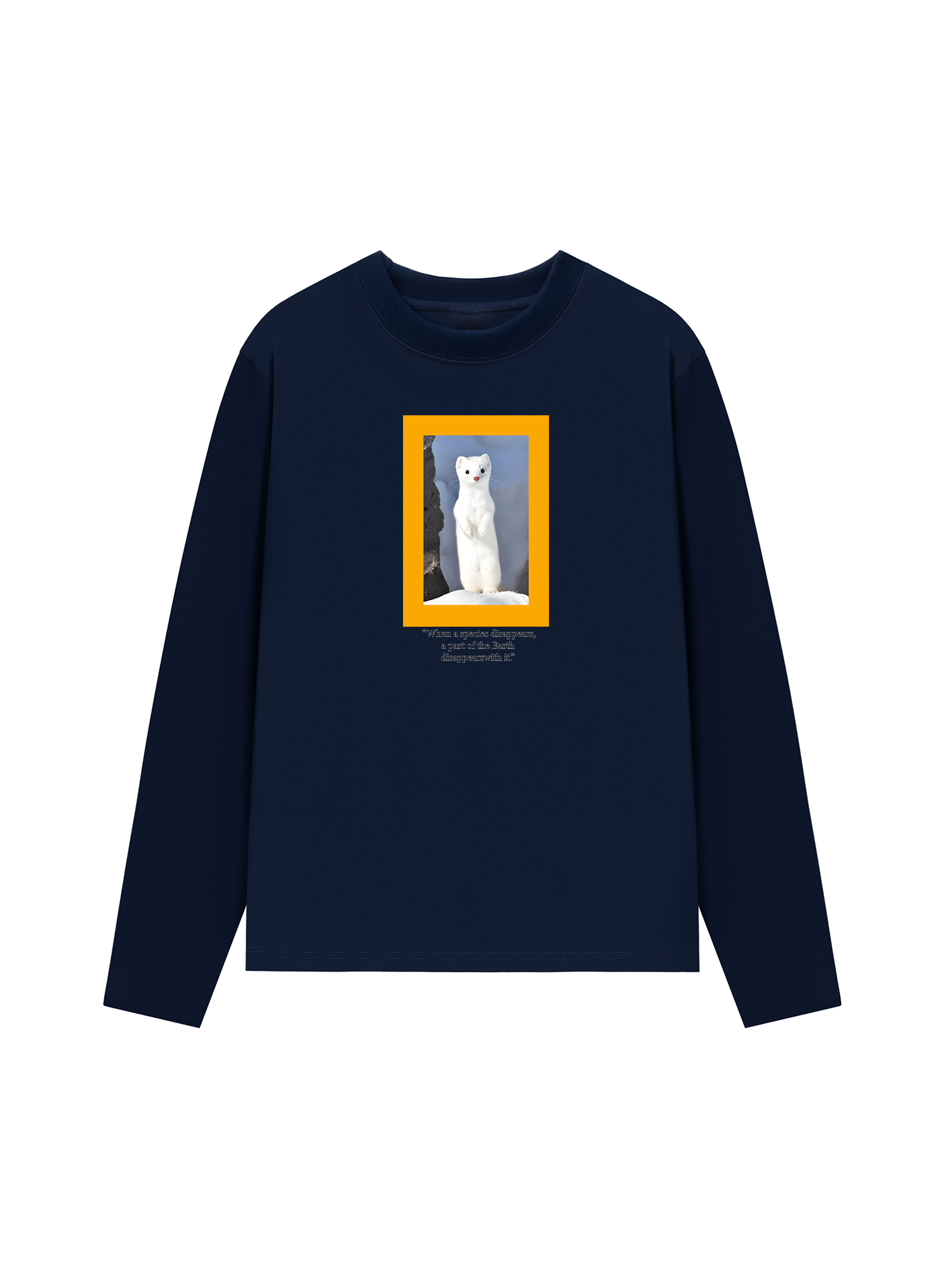 Áo Thun Dài Tay Wild Life When A Species Disappears