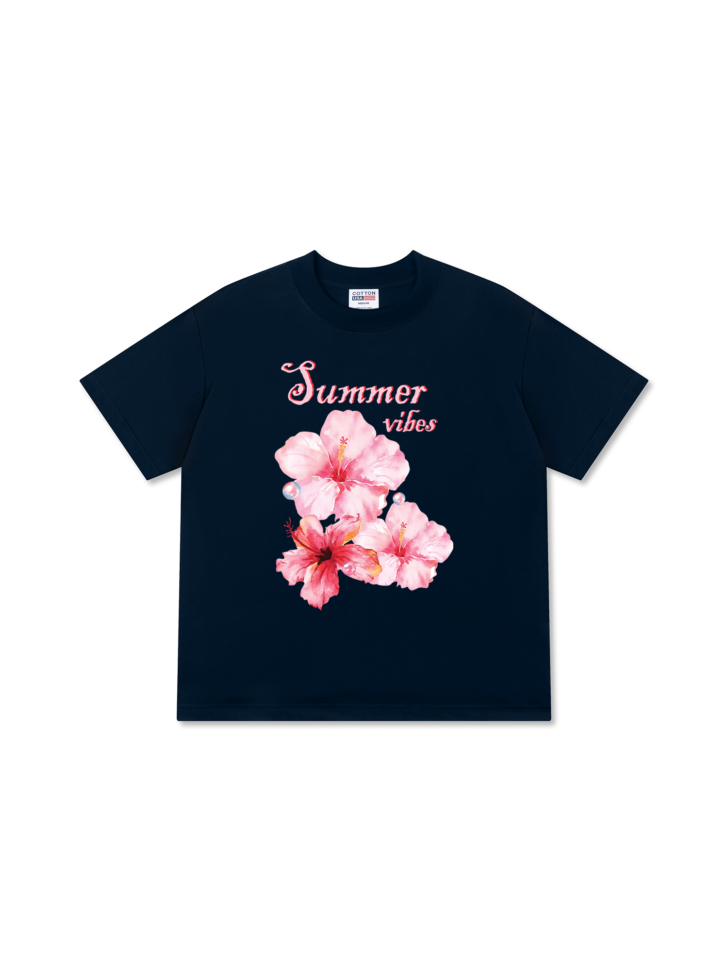 Áo Thun Relaxed Fit Tropical Summer Vibes