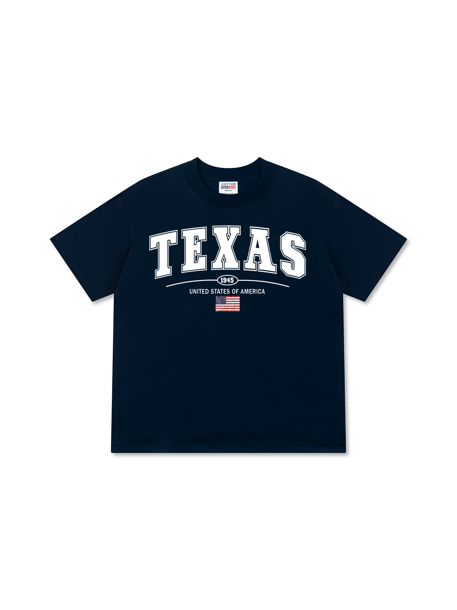 Áo Thun Relaxed Fit USA Texas 1945