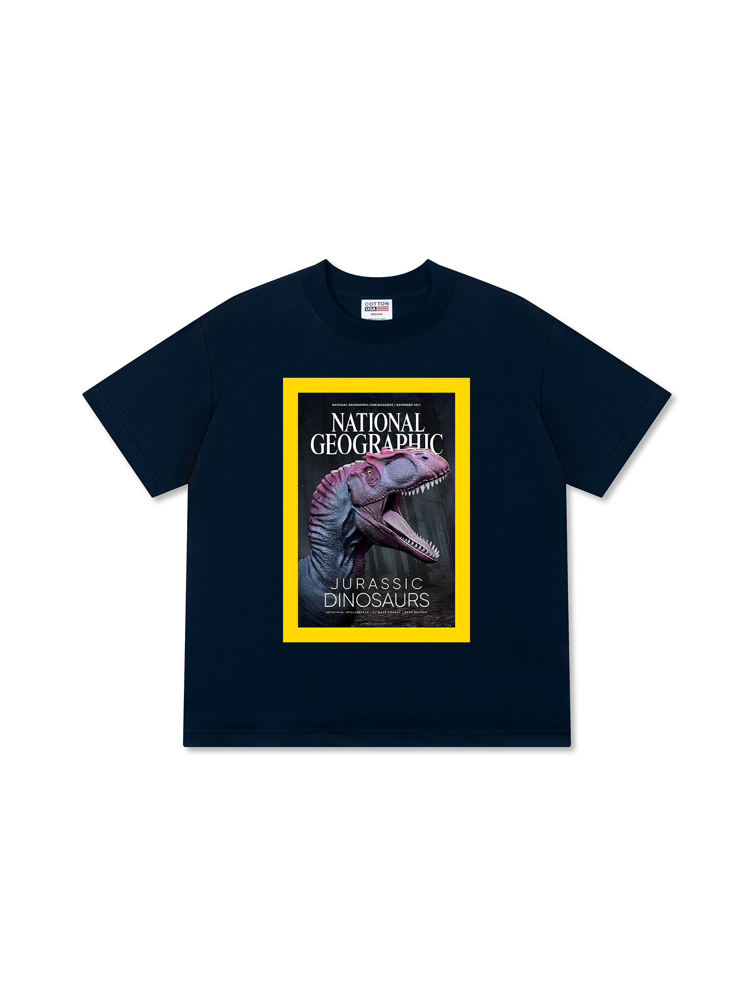 Áo Thun Relaxed Fit Wild Life Jurassic Dinosaurs