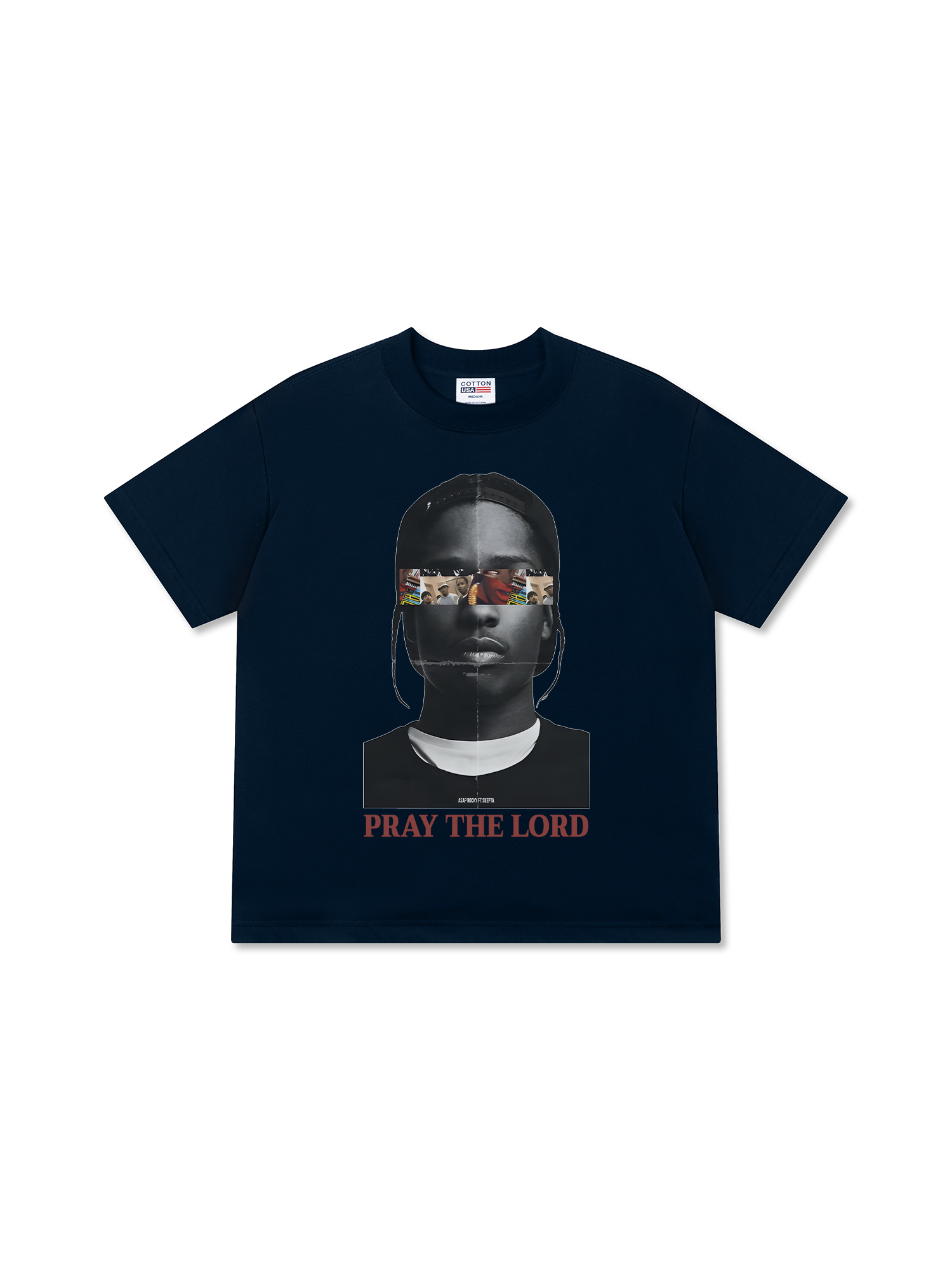 Áo Thun Relaxed Fit Rapper Pray The Lord