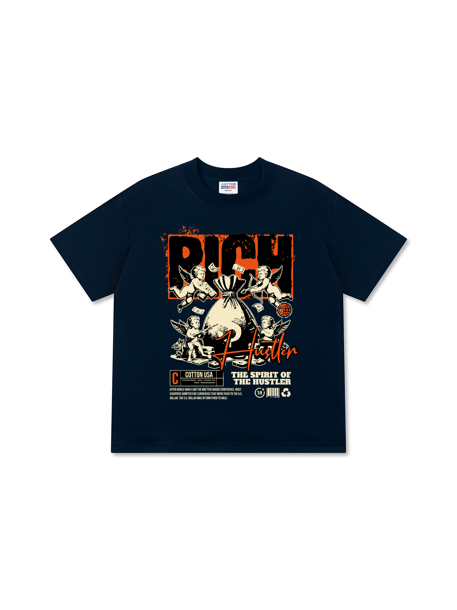 Áo Thun Relaxed Fit Money The Spirit Of The Hustler