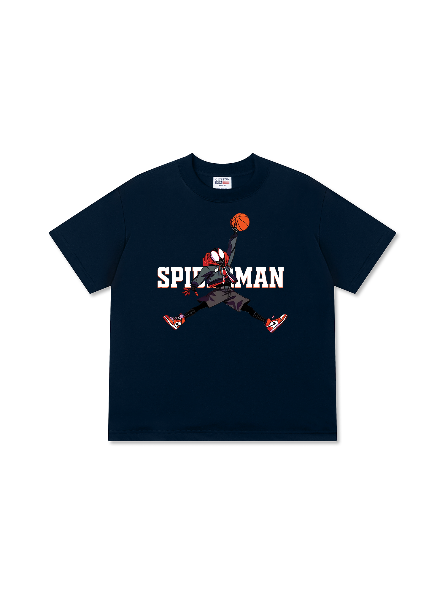 Áo Thun Relaxed Fit Basketball Spider