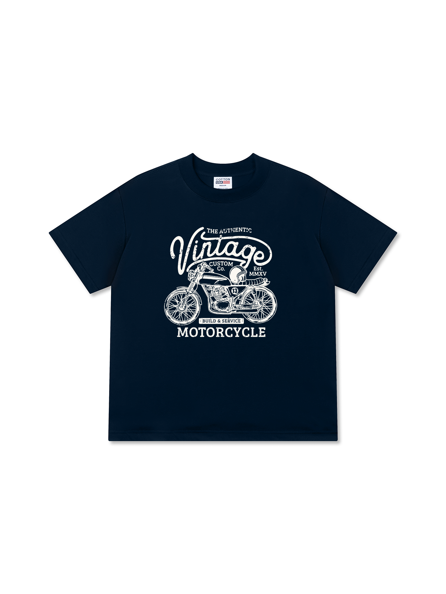 Áo Thun Relaxed Fit Motorbike The Authenic Motorcycle