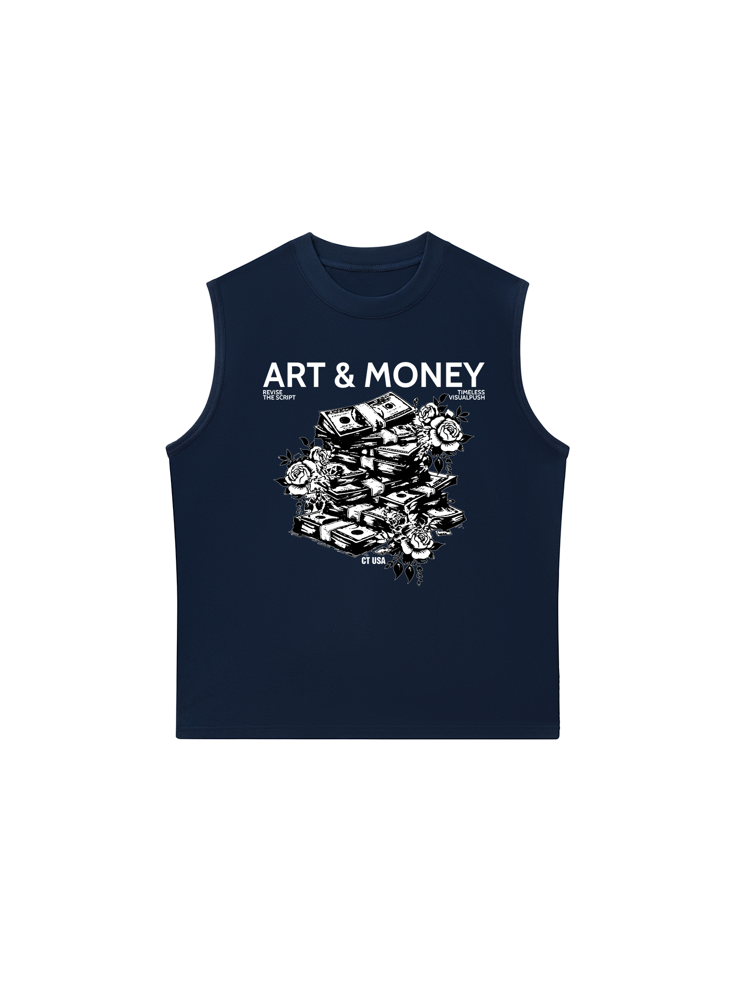 Áo Ba Lỗ Relaxed Fit Art & Money