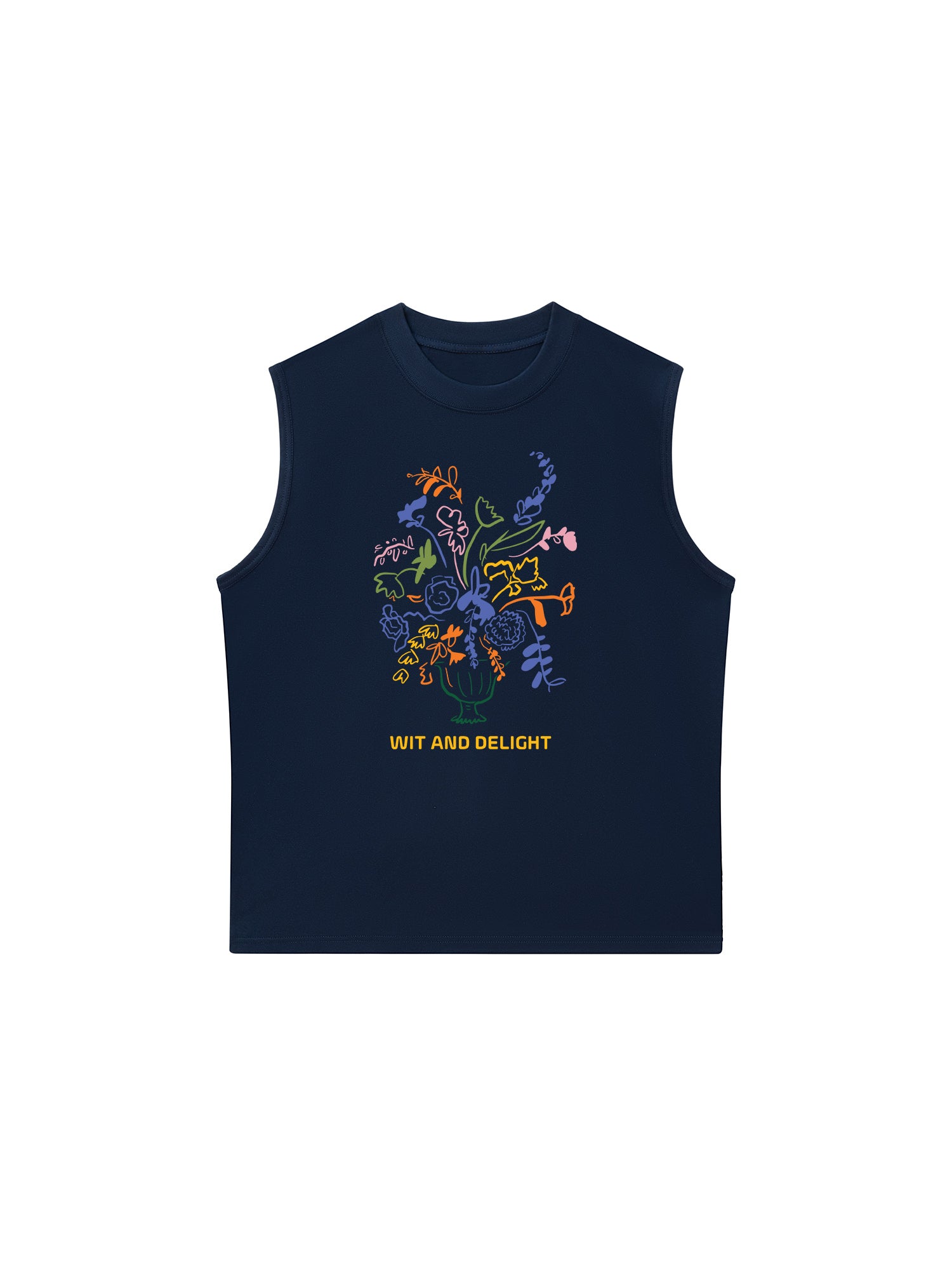 Áo Ba Lỗ Relaxed Fit Wit Amd Delight