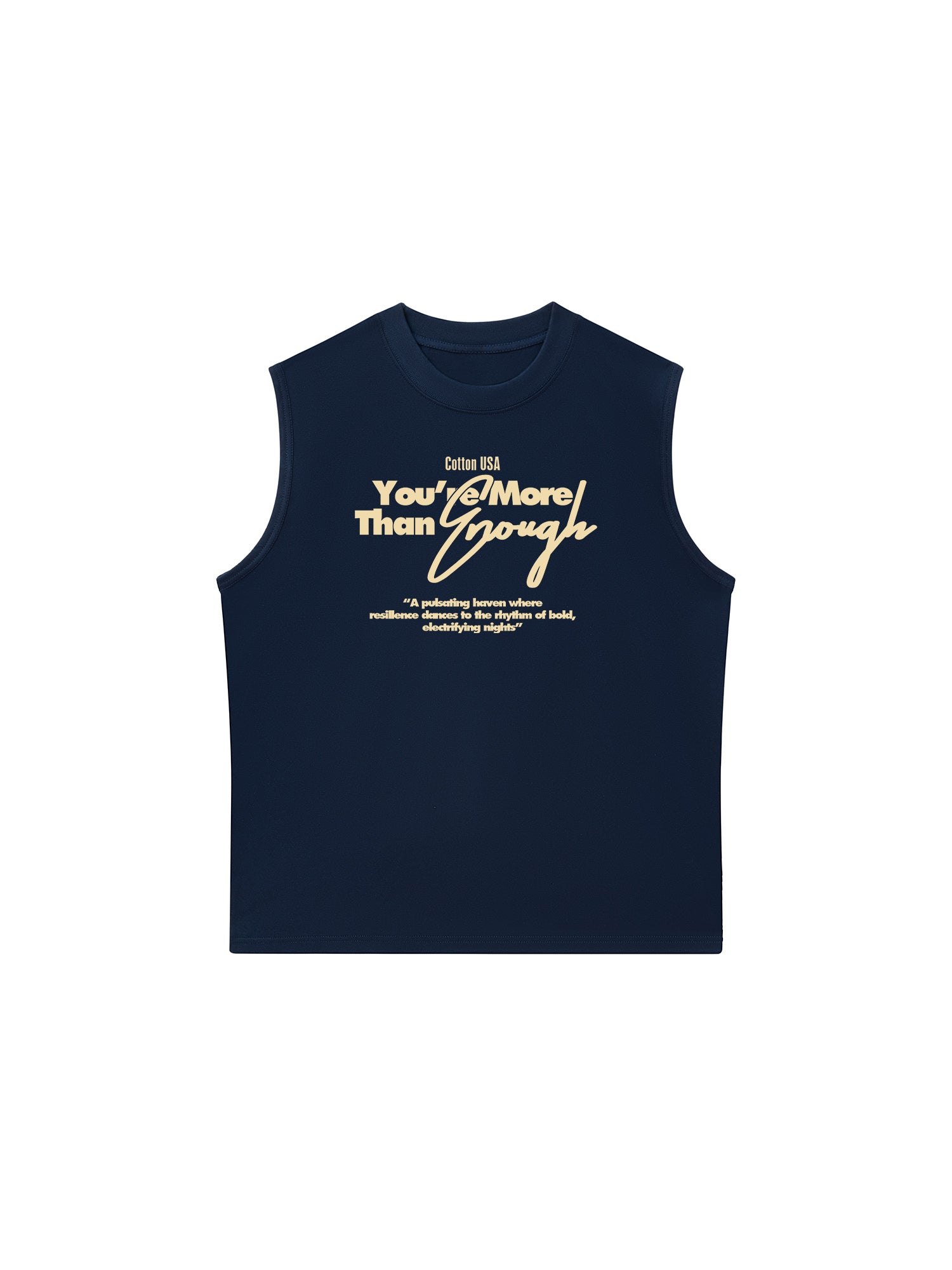 Áo Ba Lỗ Relaxed Fit USA More Than Enough
