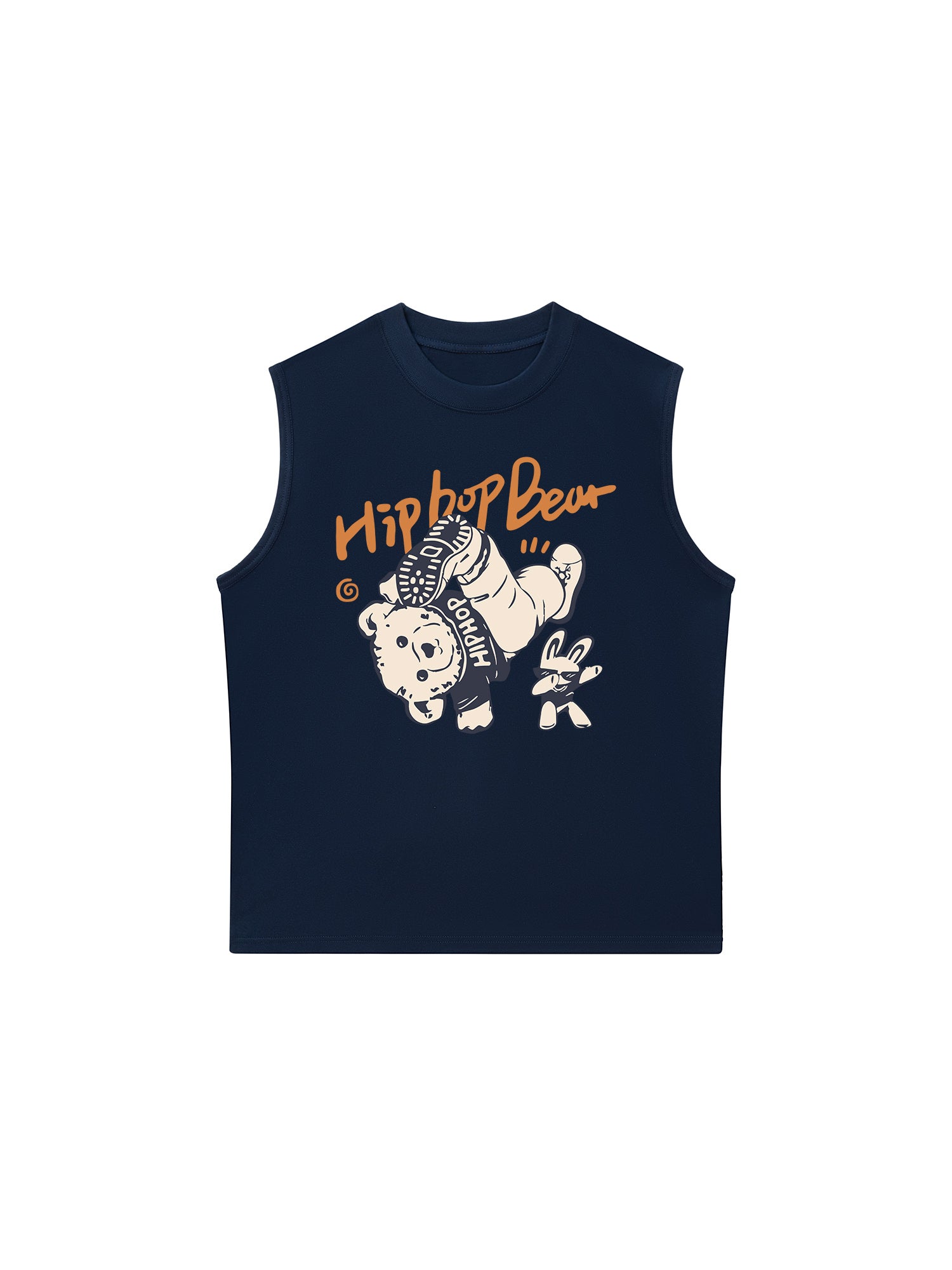 Áo Ba Lỗ Relaxed Fit Hip Hop Bear