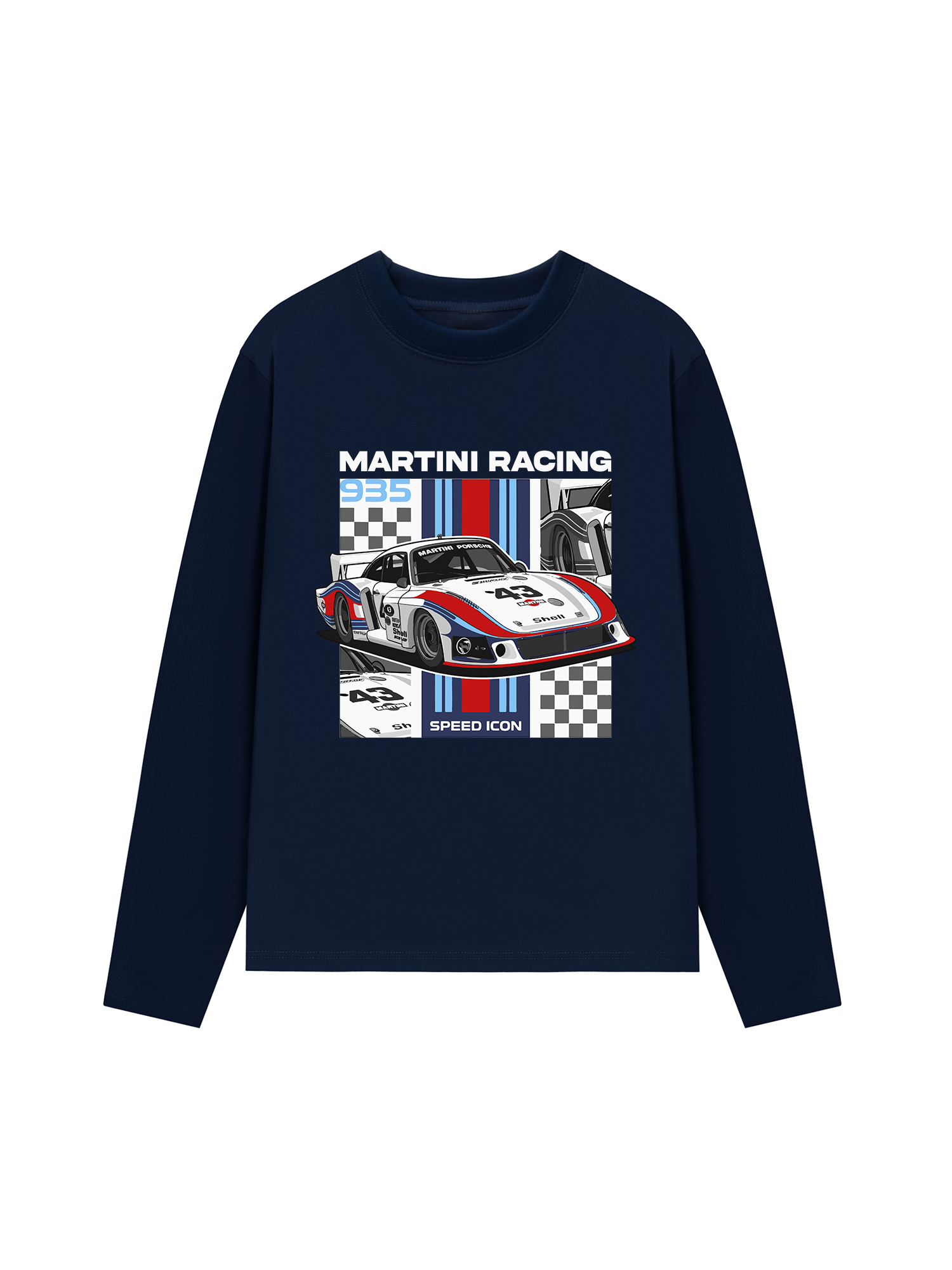 Áo Thun Dài Tay Porsche 935 Martini Racing