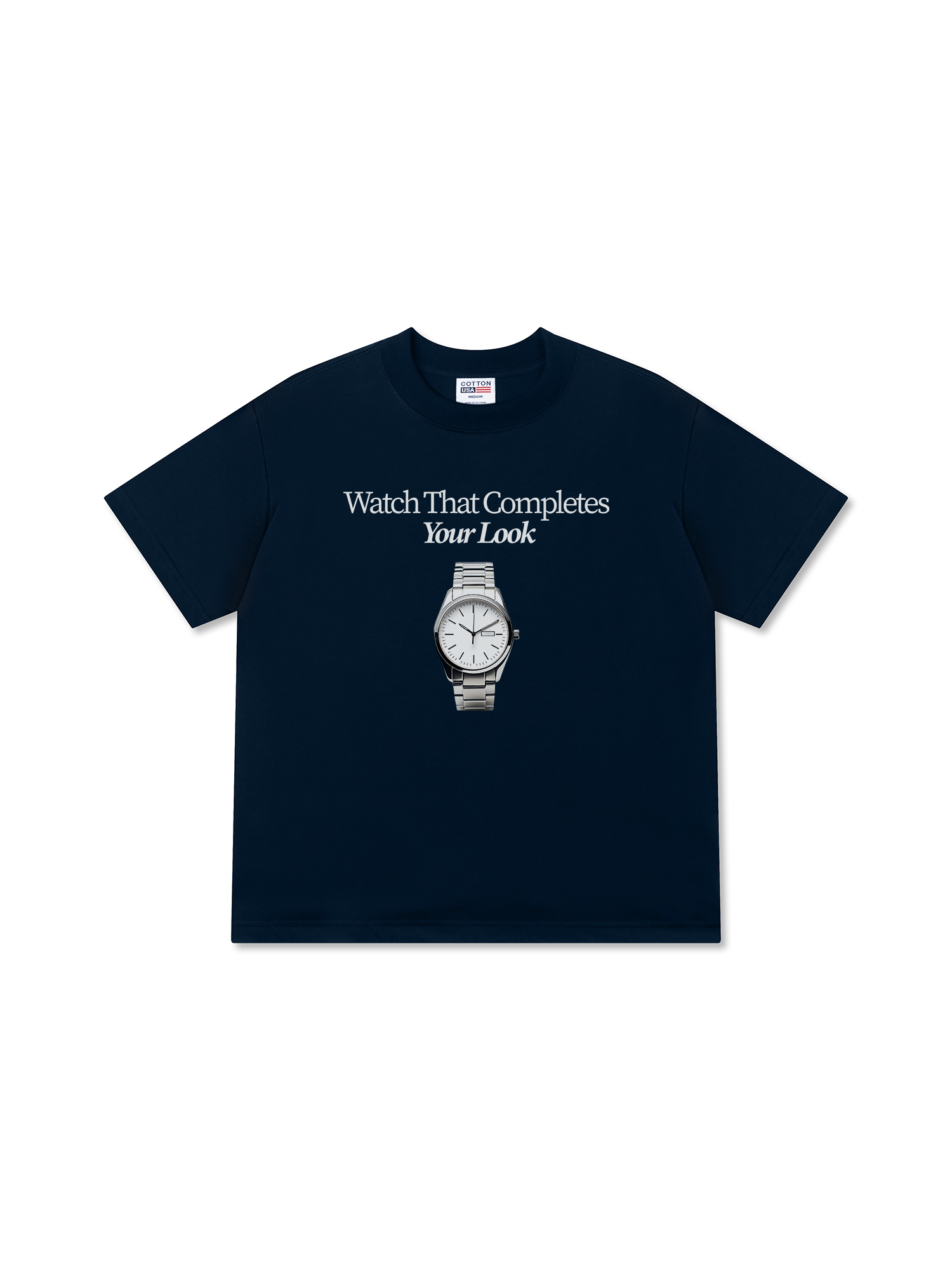 Áo Thun Relaxed Fit Watch That Completes