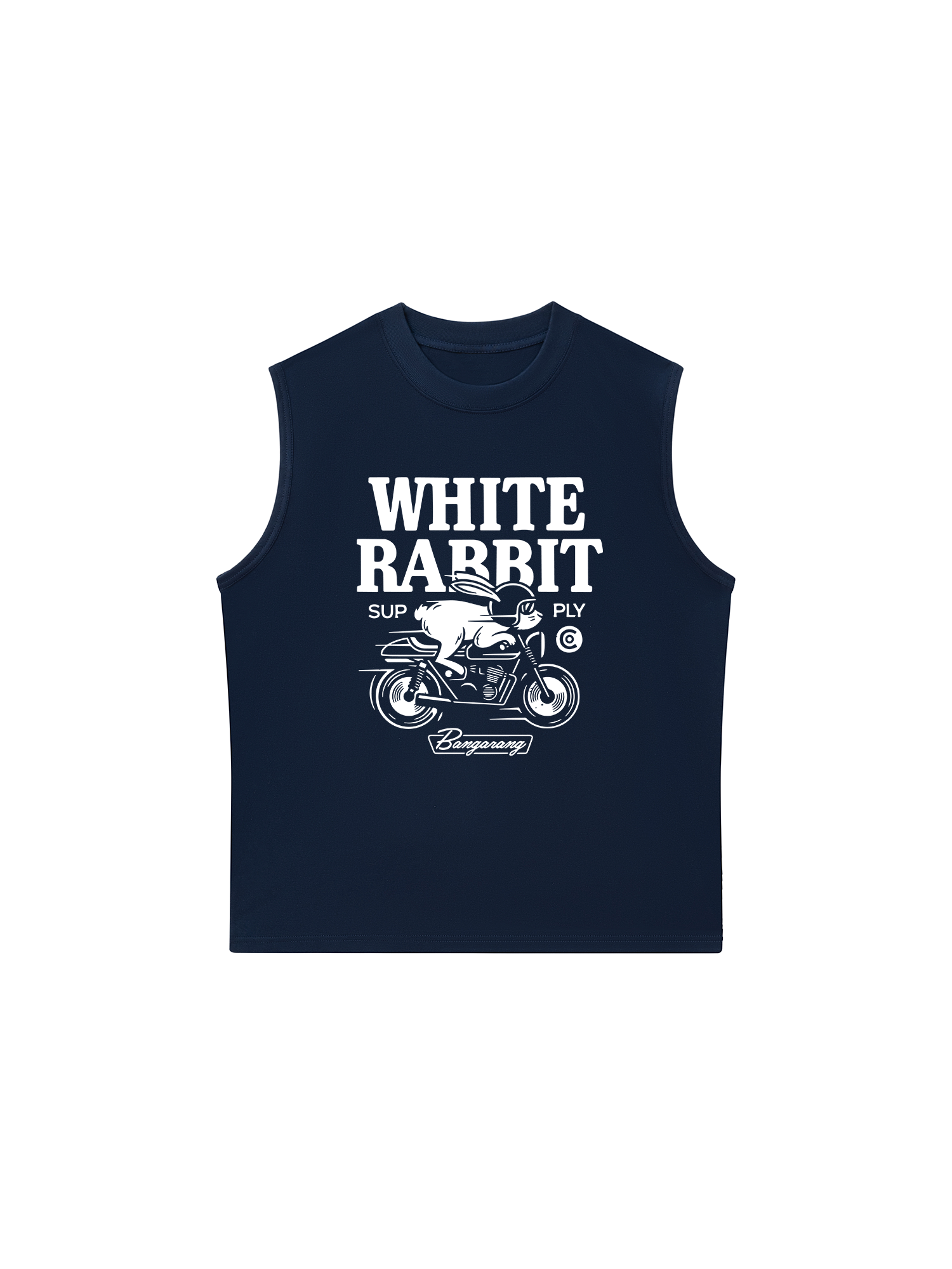 Áo Ba Lỗ Relaxed Fit White Rabbit