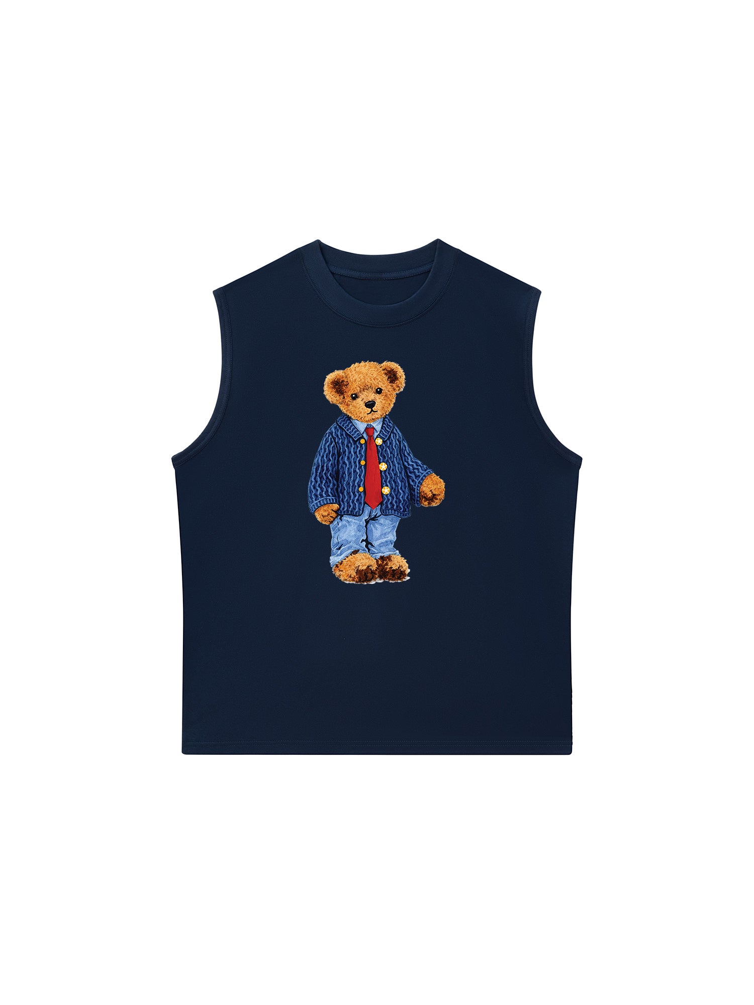 Áo Ba Lỗ Relaxed Fit Soft Boy Bear