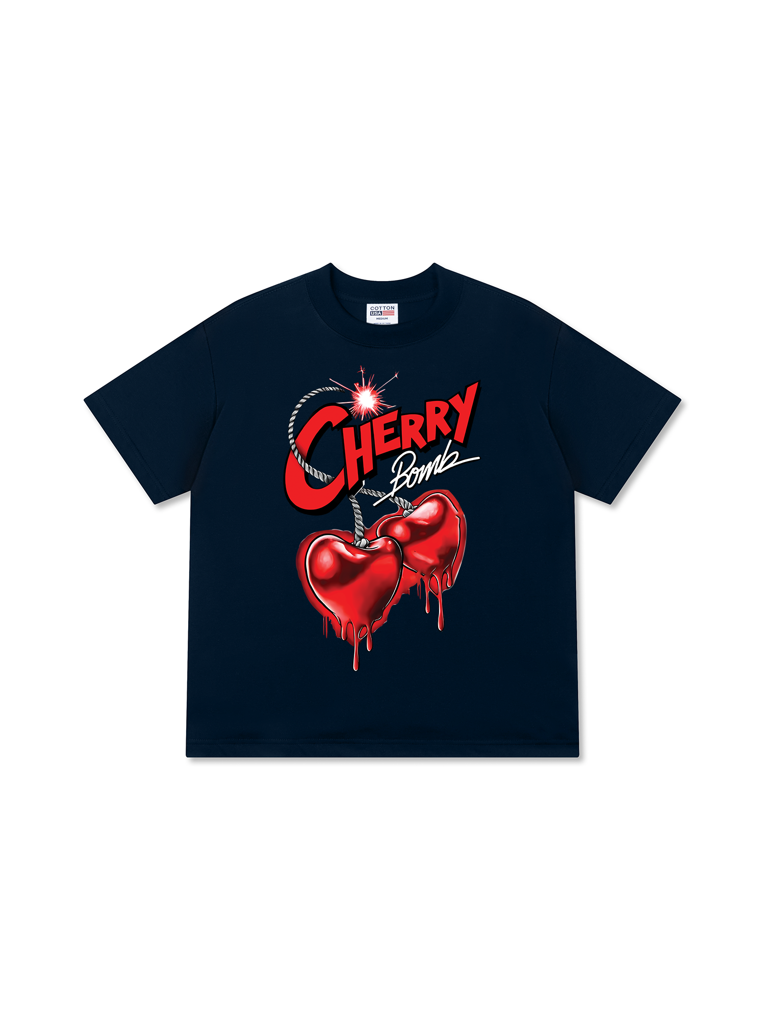 Áo Thun Relaxed Fit Cherry Bombb