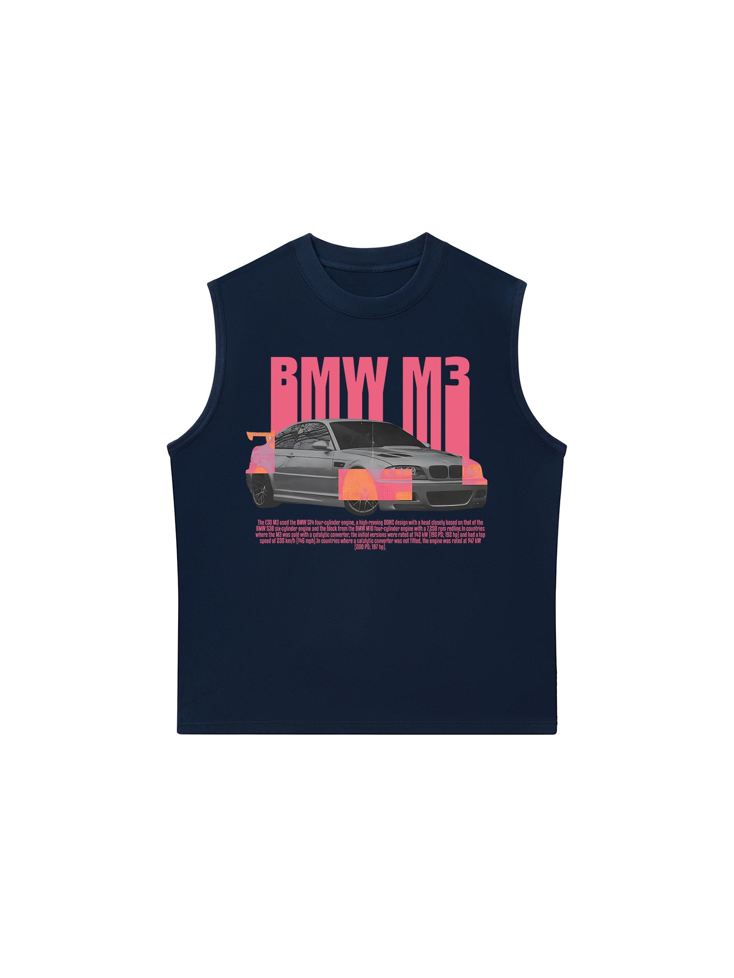 Áo Ba Lỗ Relaxed Fit BMW Glitch M3