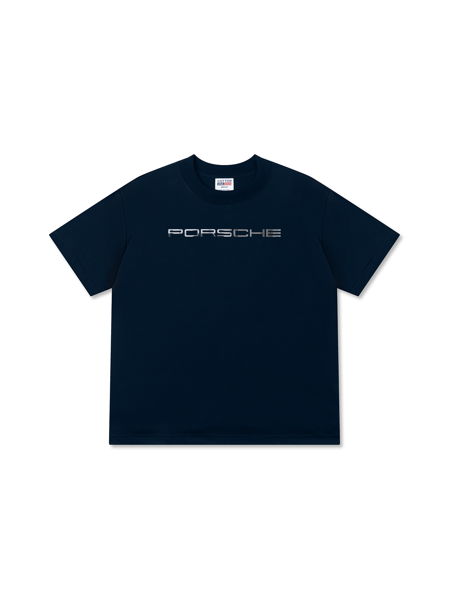 Áo Thun Relaxed Fit Porsche Chrome Typo