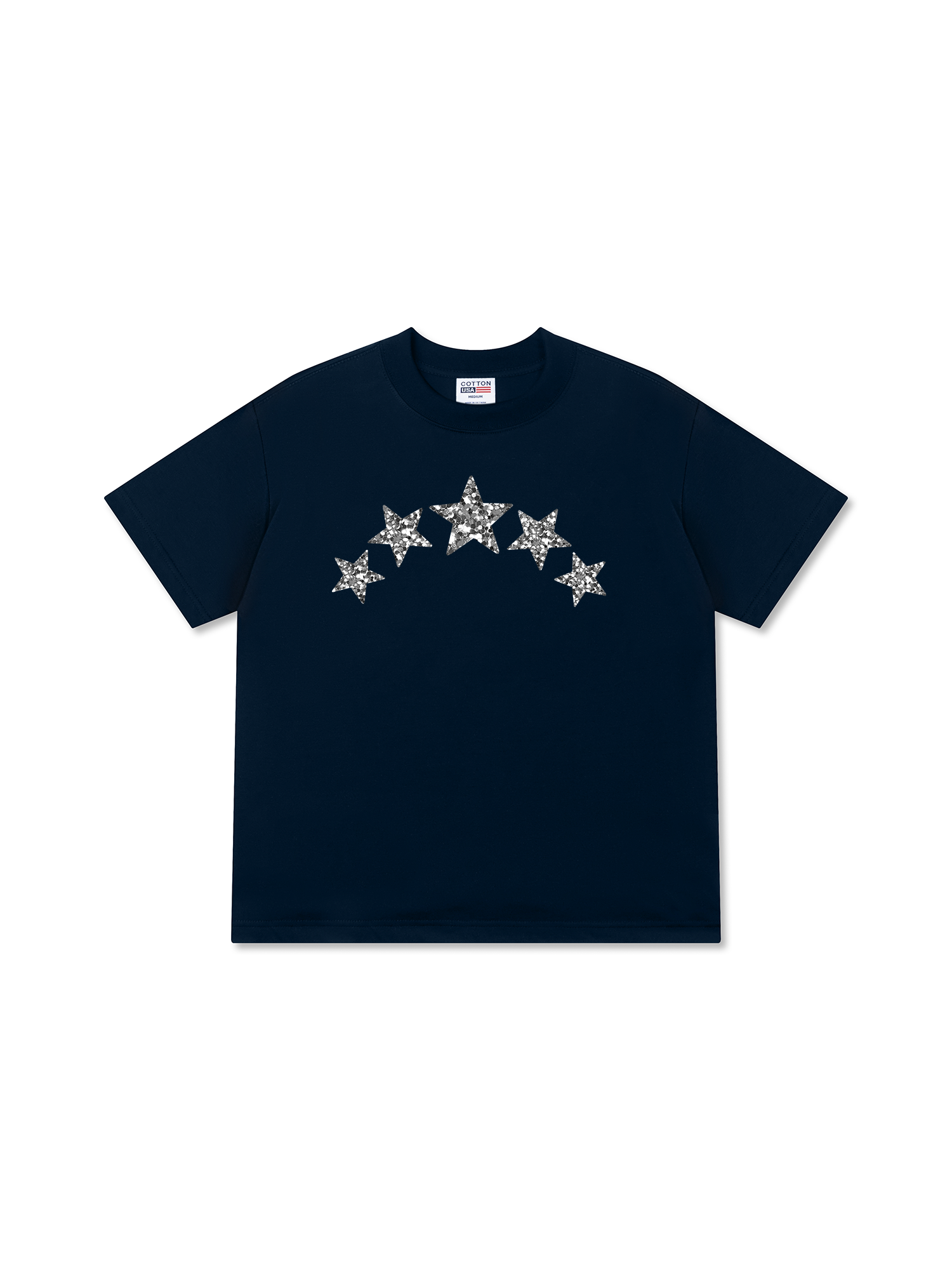 Áo Thun Relaxed Fit Bling Five Star
