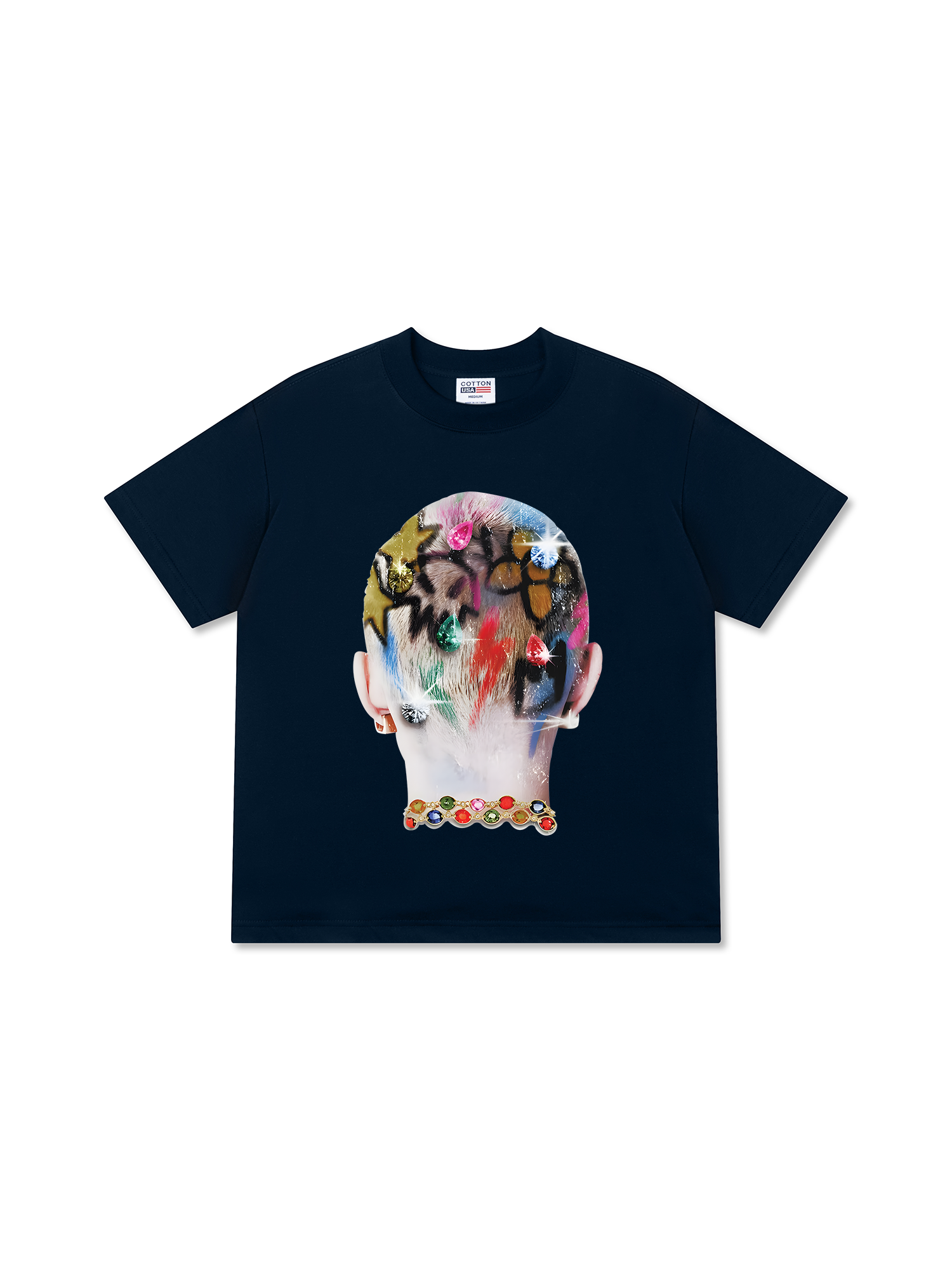 Áo Thun Relaxed Fit Rapper Hip Hop Style Racing Star