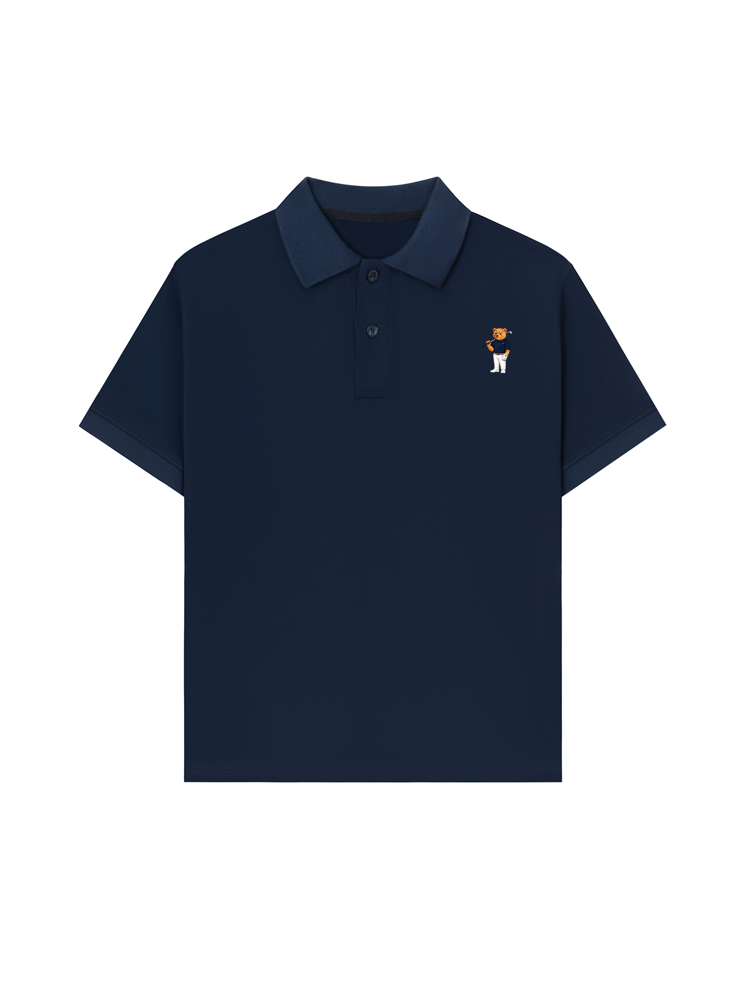 Áo Polo Relaxed Fit Navy Blue Bear