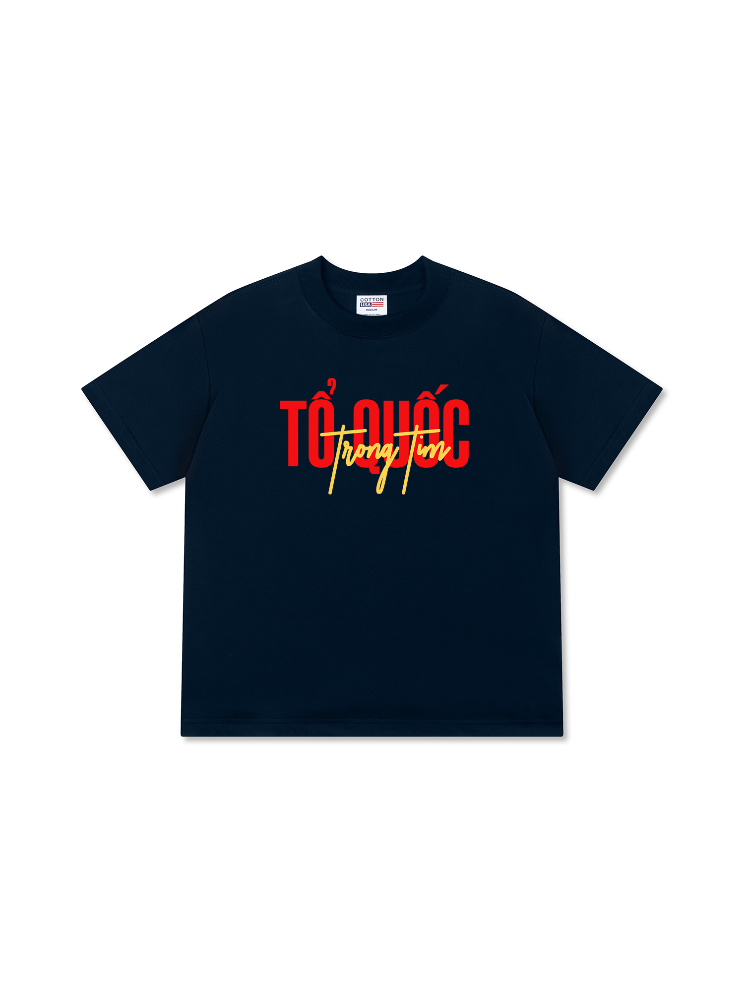 Áo Thun Relaxed Fit Tổ Quốc Trong Tim