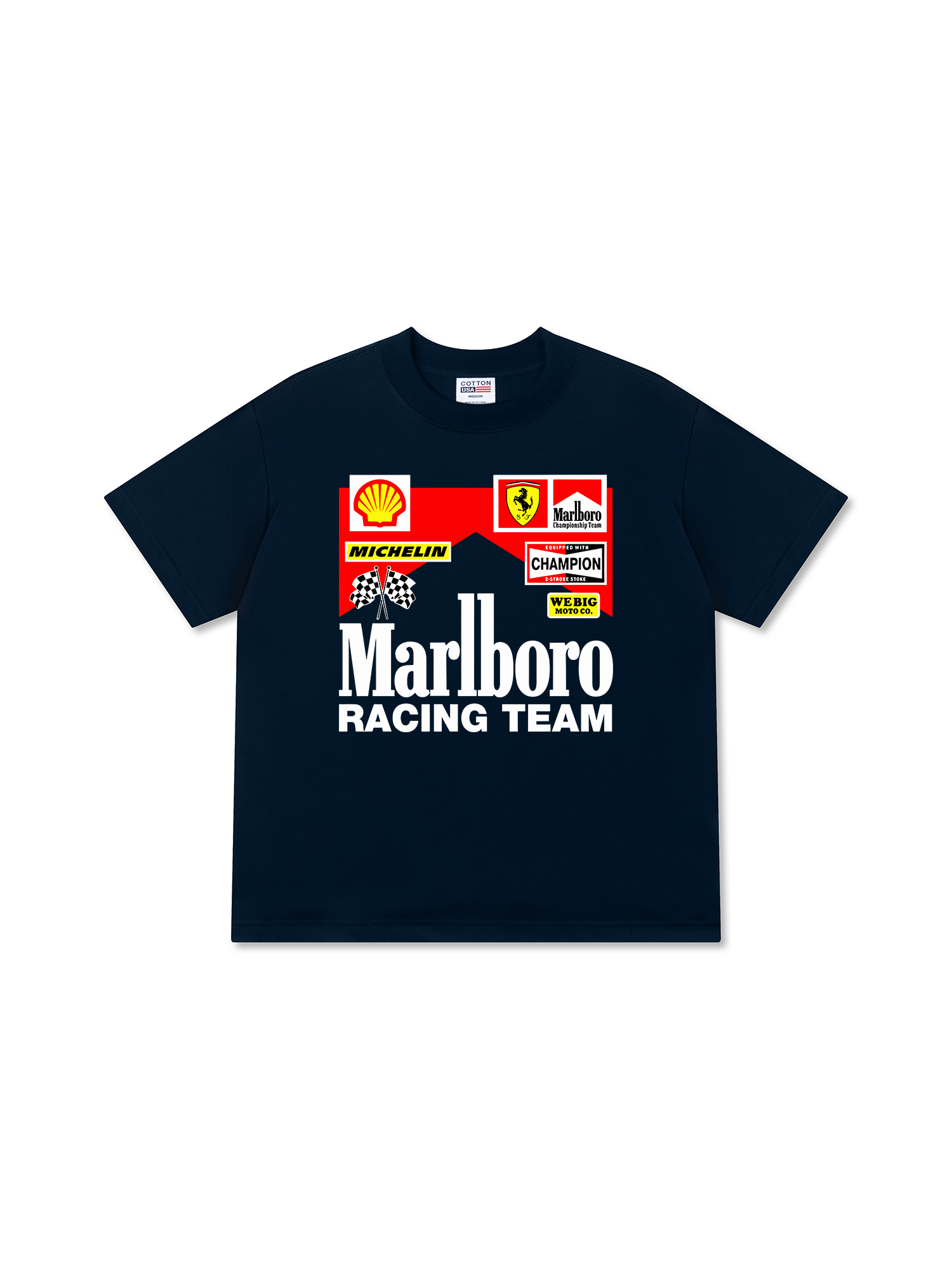 Áo Thun Relaxed Fit Marlboro Race Crew 90s