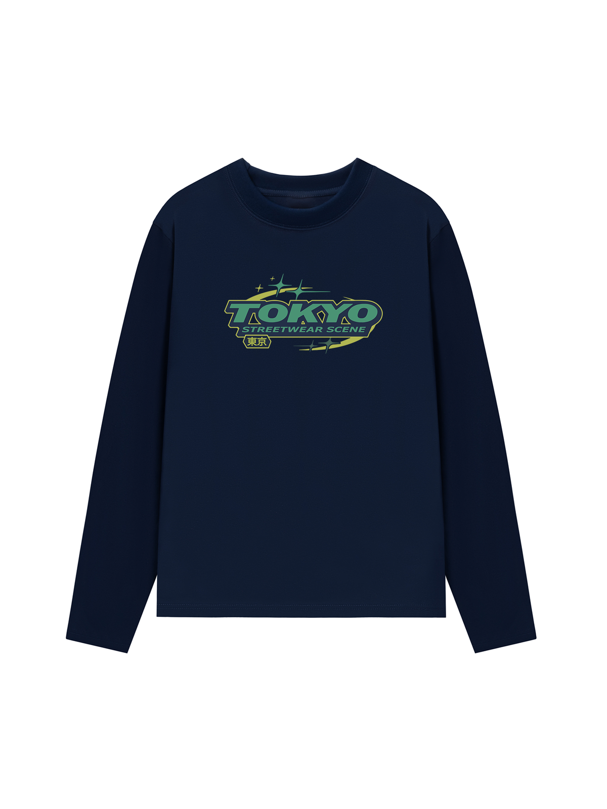 Áo Thun Dài Tay City Tokyo Streetwear Scene