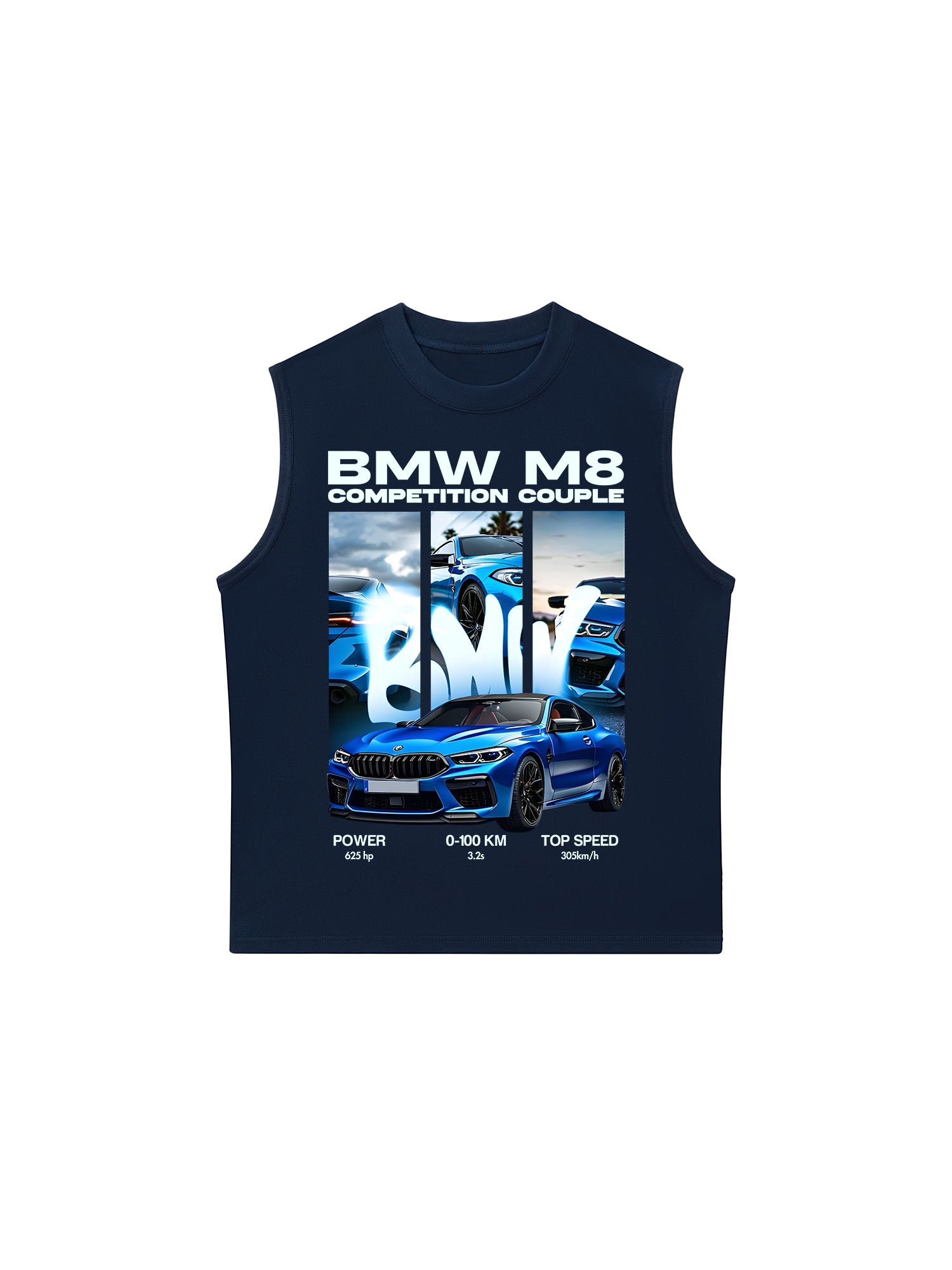 Áo Ba Lỗ Relaxed Fit BMW M8 Competition Couple